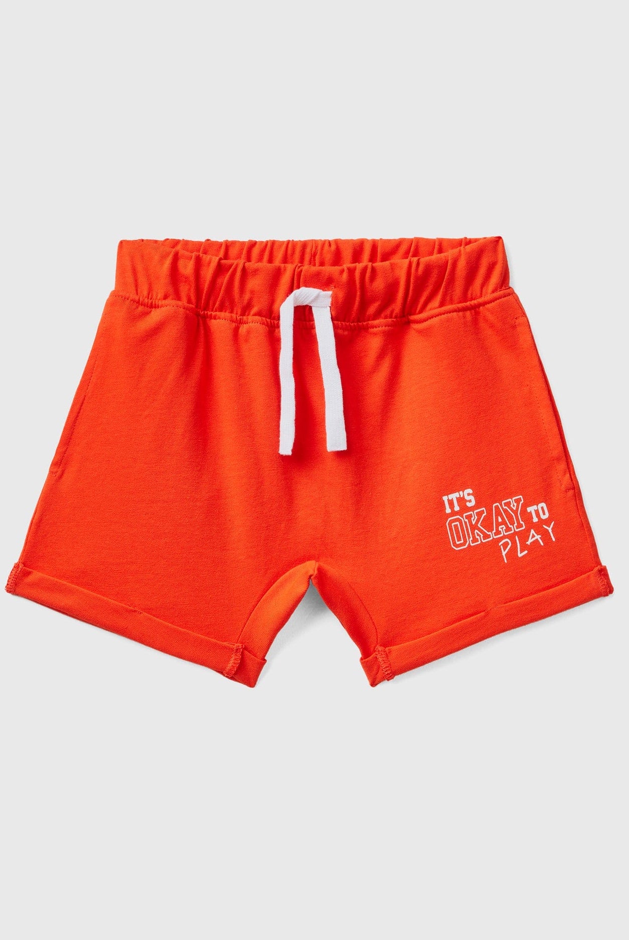 يونايتد كولورز اوف بينيتون شورت اطفالي بطبعة