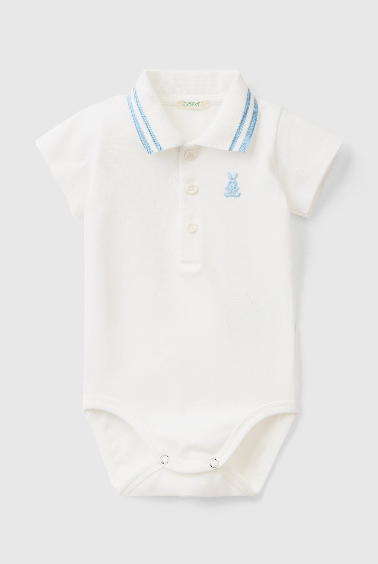 يونايتد كولورز اوف بينيتون سالوبيت بولو من القطن العضوي رضع