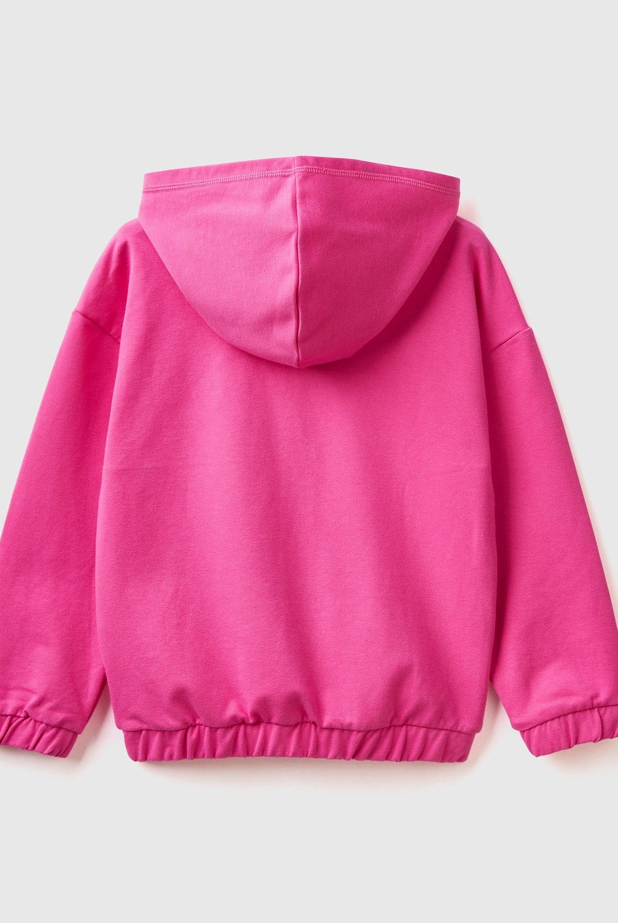 يونايتد كولورز اوف بينيتون هودي اطفال بسحاب وشعار مطرز