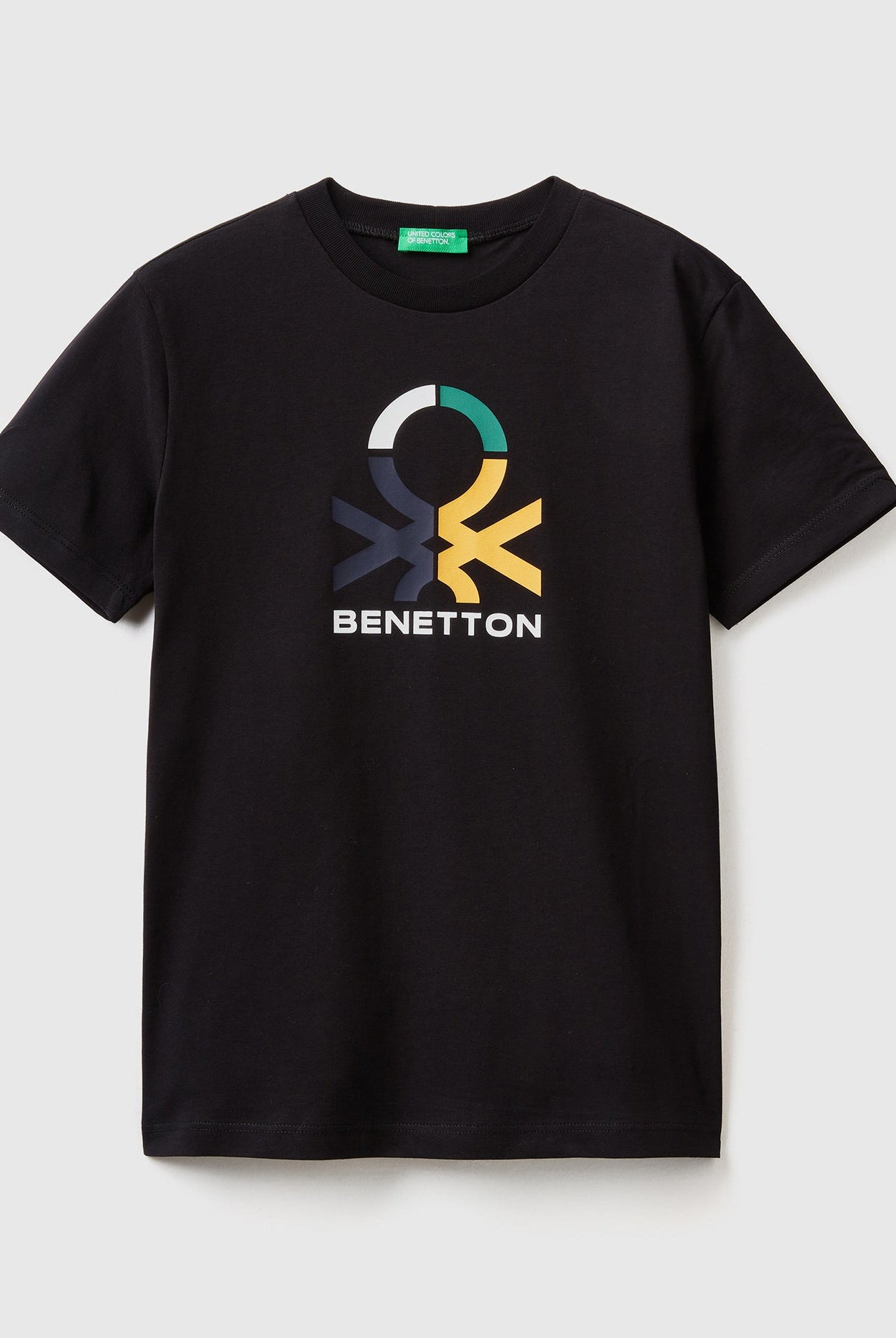 يونايتد كولورز اوف بينيتون تيشيرت قطن عضوي 100% أطفالي