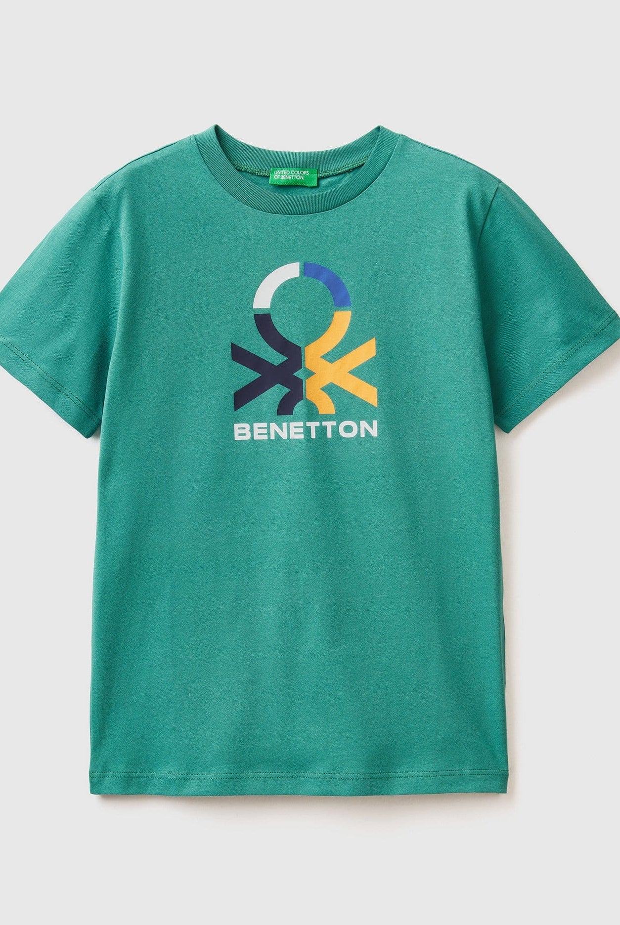 يونايتد كولورز اوف بينيتون تيشيرت قطن عضوي 100% أطفالي