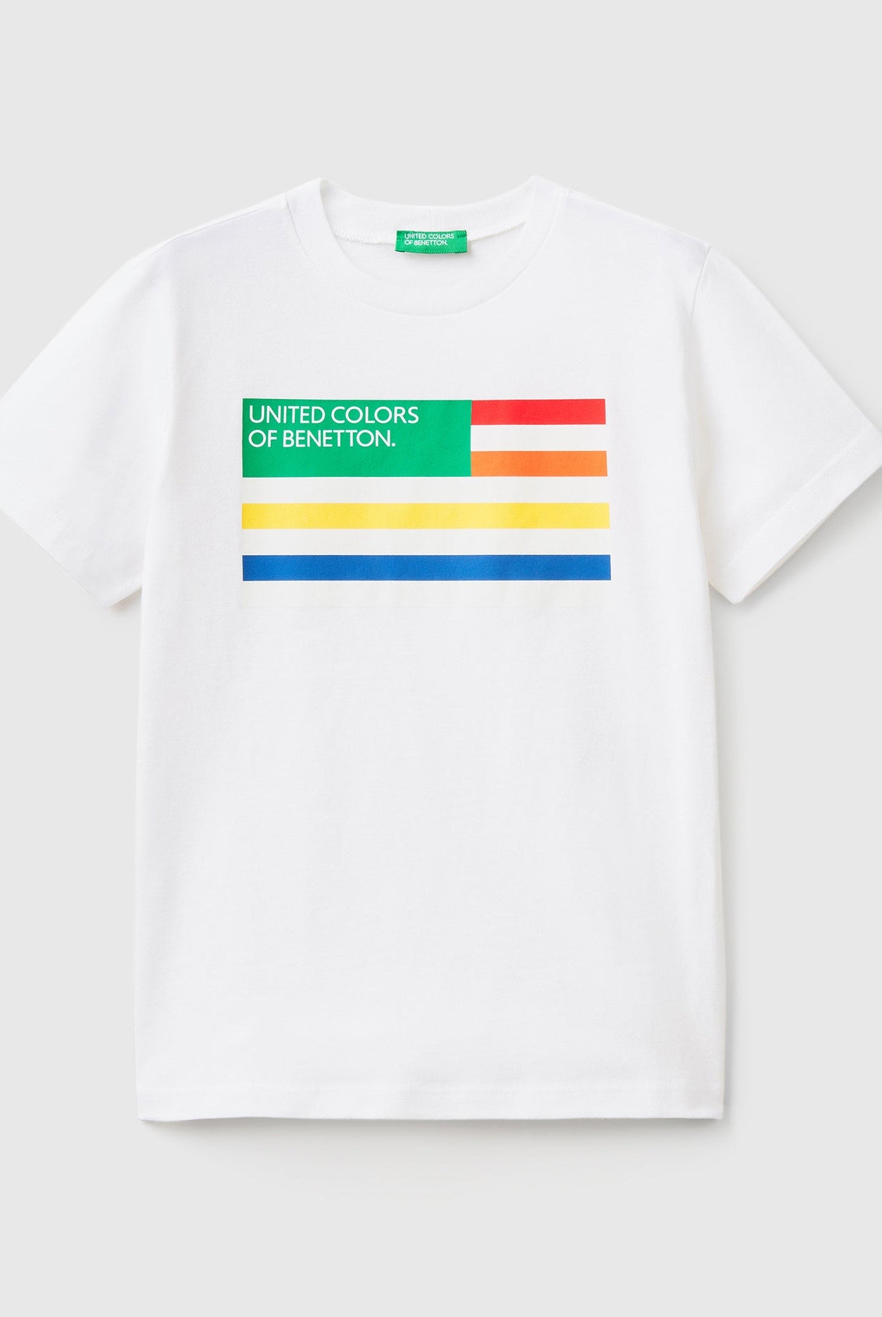 يونايتد كولورز اوف بينيتون تيشيرت قطن عضوي 100% أطفالي
