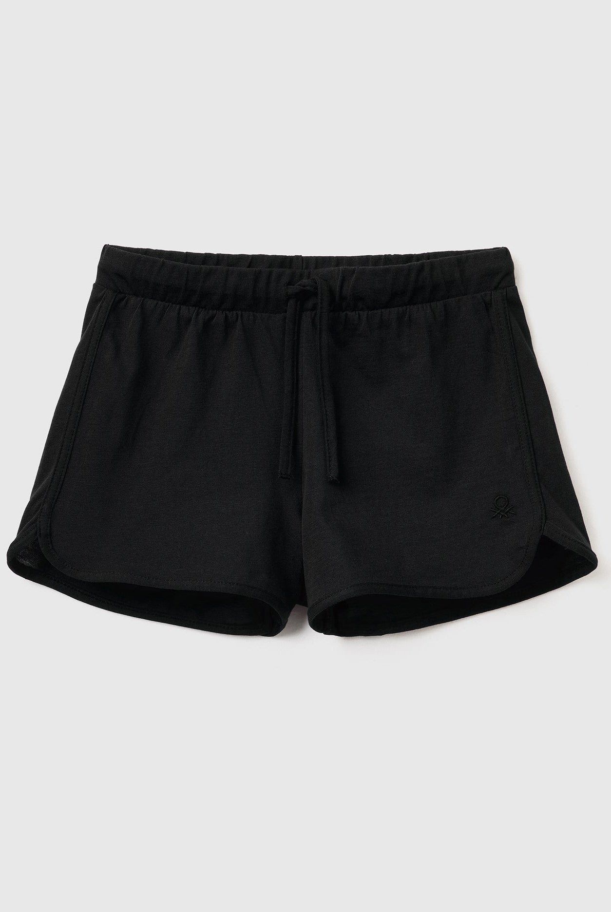 يونايتد كولورز اوف بينيتون شورت اطفالي على طراز العداء من القطن وبرباط عالخصر