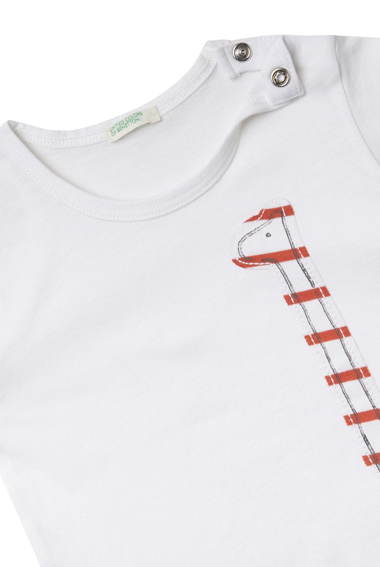 يونايتد كولورز اوف بينيتون تي شيرت وشورت من القطن الخالص رضع أطفال