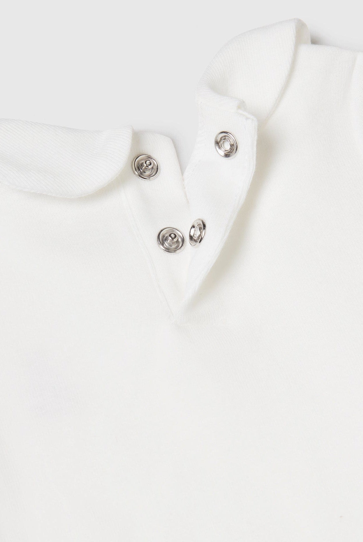 يونايتد كولورز اوف بينيتون بذلة بيبي بياقة من القطن العضوي