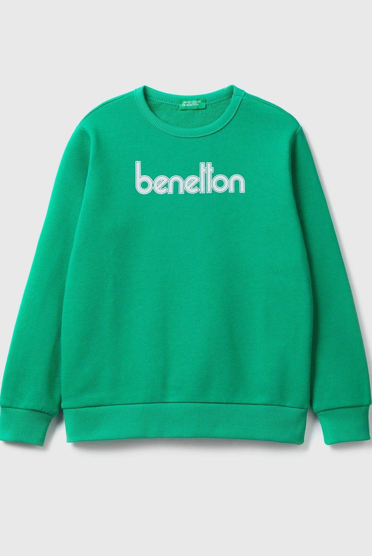 يونايتد كولورز اوف بينيتون سويت شيرت بطبعة شعار أطفالي