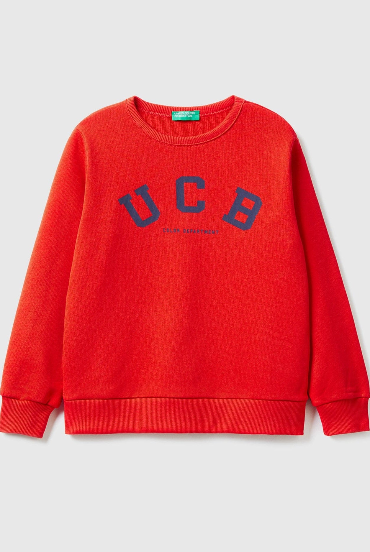 يونايتد كولورز اوف بينيتون سويت شيرت بطبعة شعار أطفالي