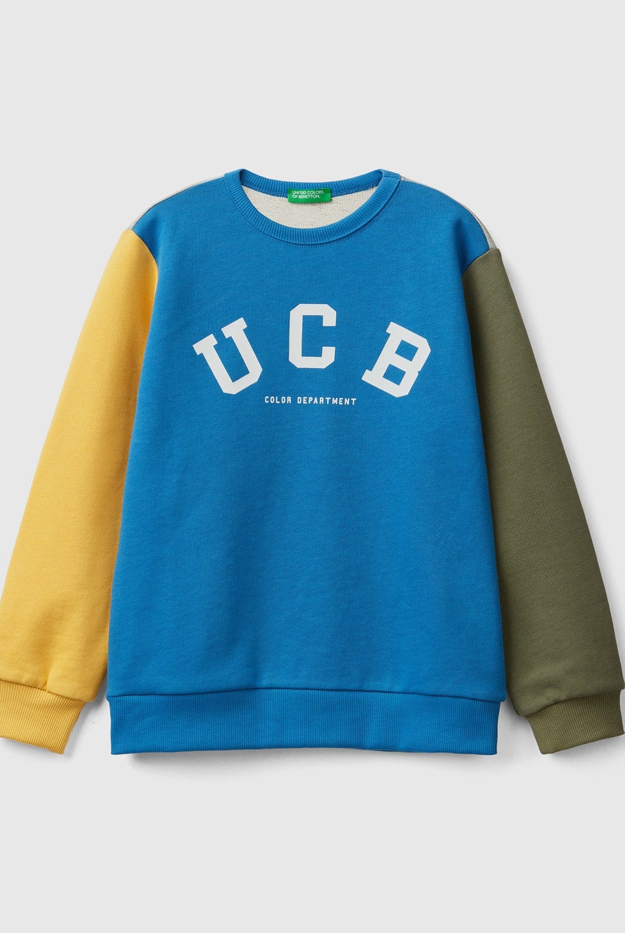 يونايتد كولورز اوف بينيتون سويت شيرت بطبعة شعار أطفالي