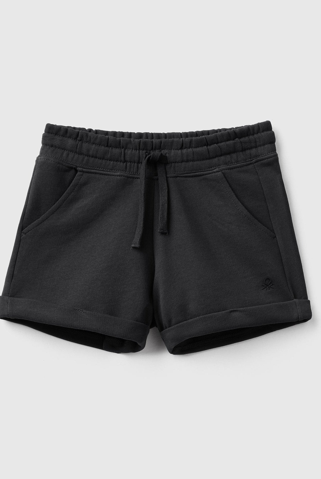 يونايتد كولورز اوف بينيتون شورت بناتي مصنوع من القطن بنسبة 100%