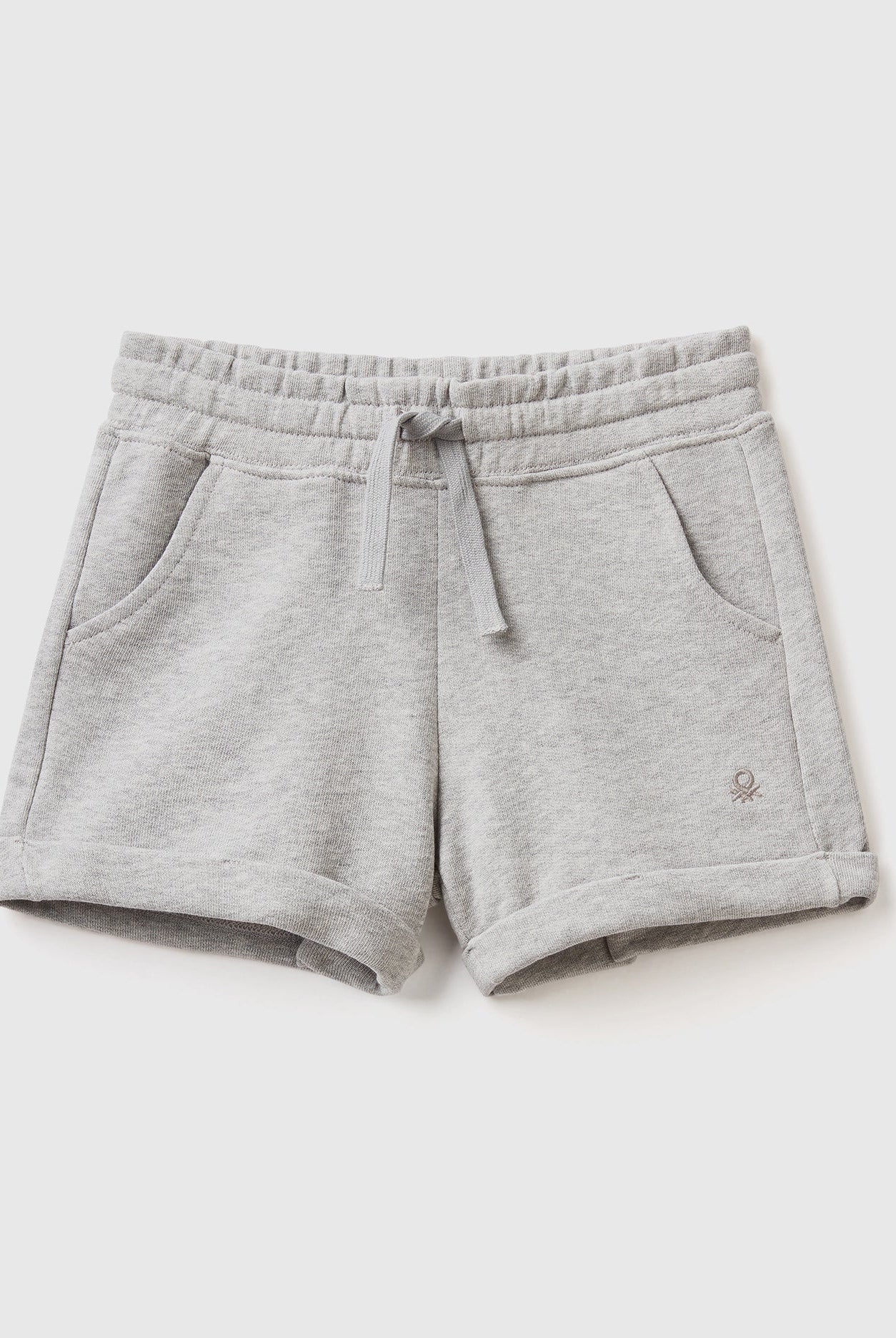 يونايتد كولورز اوف بينيتون شورت بناتي مصنوع من القطن بنسبة 100%