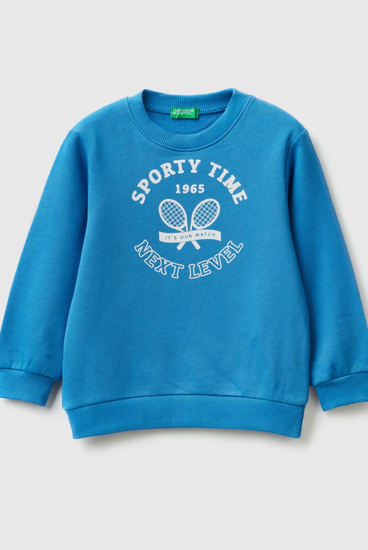 يونايتد كولورز اوف بينيتون سويت شيرت بطباعة وياقة دائرية أطفالي