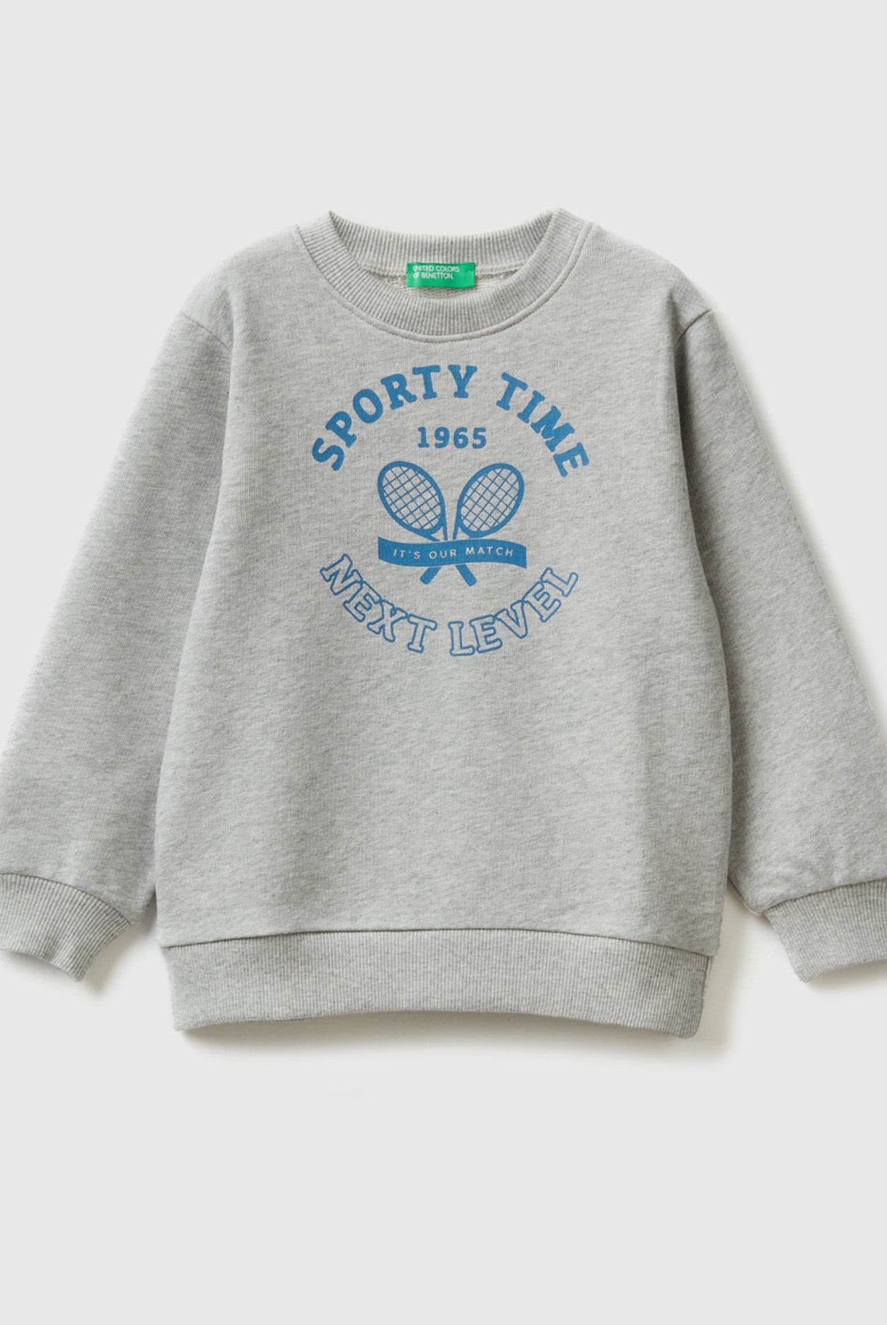 يونايتد كولورز اوف بينيتون سويت شيرت بطباعة وياقة دائرية أطفالي