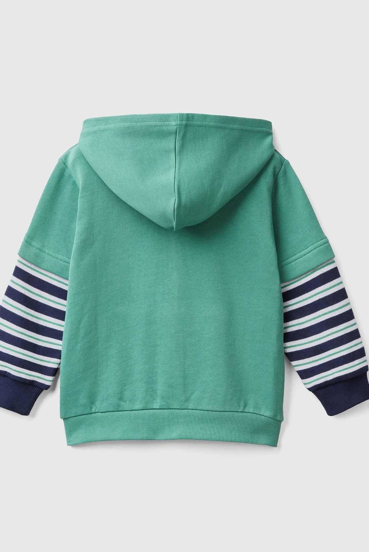 يونايتد كولورز اوف بينيتون هودي بأكمام مزدوجة للأولاد أطفالي