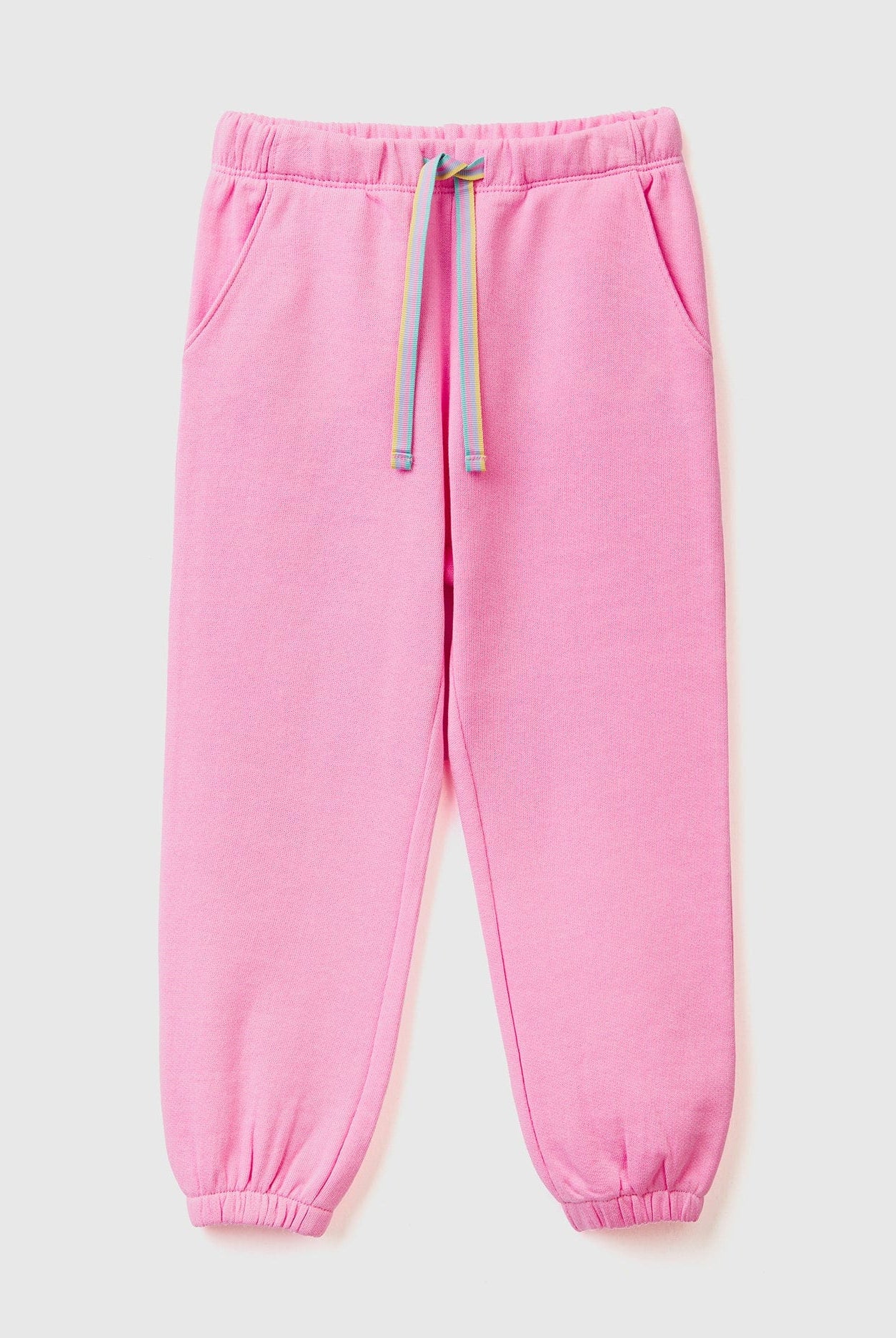 يونايتد كولورز اوف بينيتون سويت بانتس بجيب على شكل قلب برباط ملون بناتي