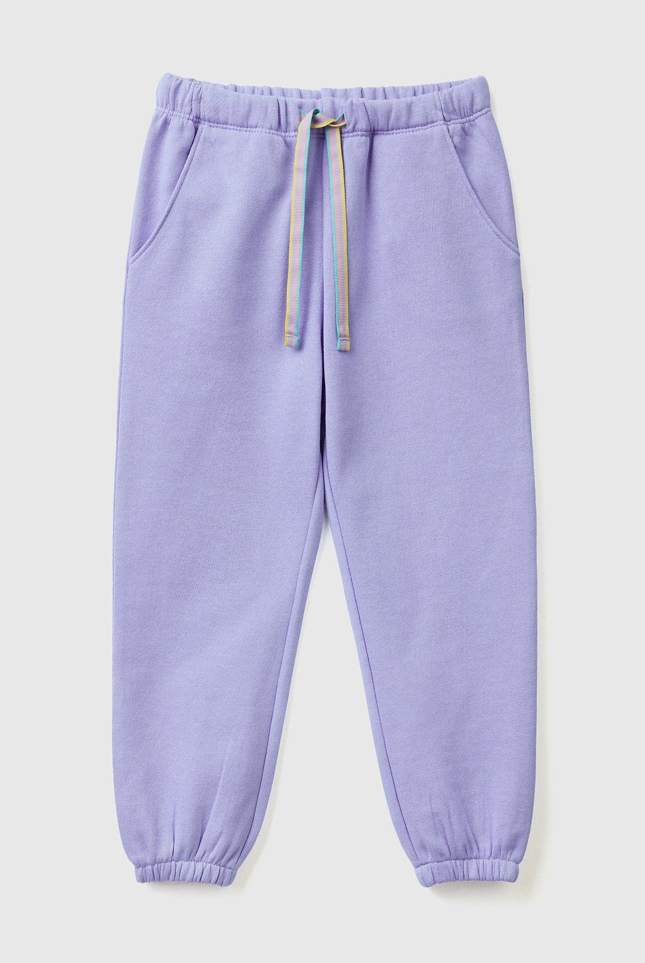 يونايتد كولورز اوف بينيتون سويت بانتس بجيب على شكل قلب برباط ملون بناتي