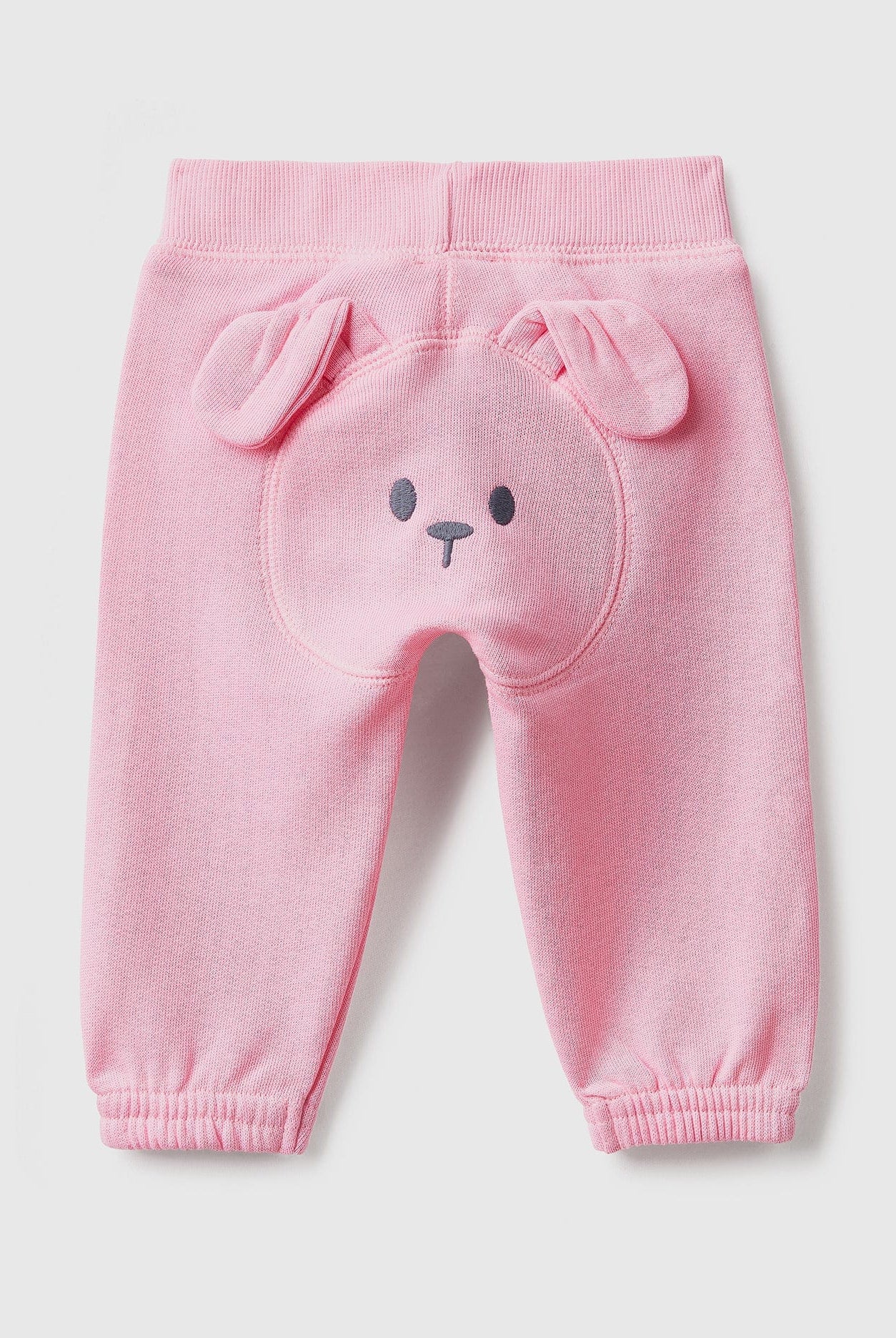 يونايتد كولورز اوف بينيتون بنطلون رياضي ناعم مطرز رضع أطفالي