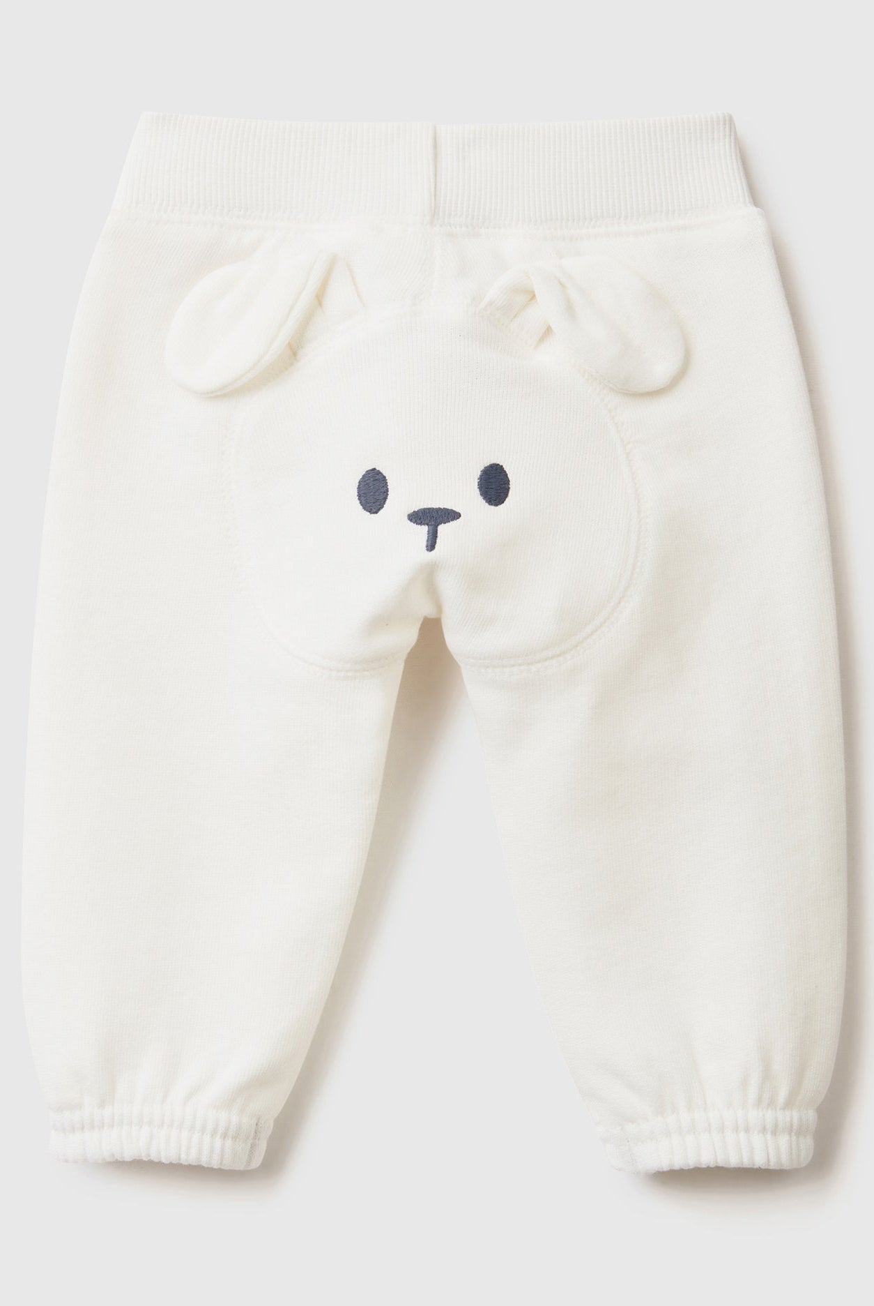 يونايتد كولورز اوف بينيتون بنطلون رياضي ناعم مطرز رضع أطفالي