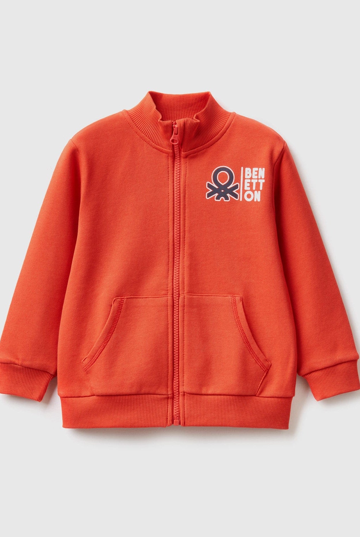 يونايتد كولورز اوف بينيتون سويت شيرت قطن كم طويل أطفالي