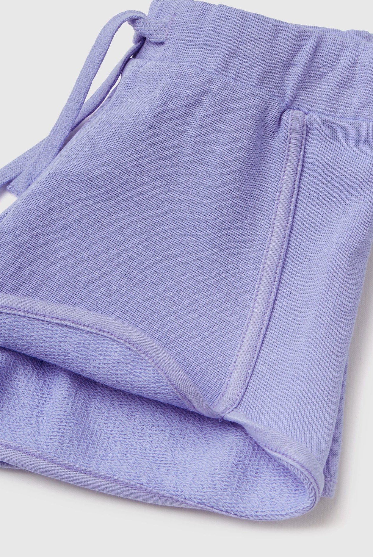 يونايتد كولورز اوف بينيتون شورت قطن عضوي 100% سادة برباط لون موحد بناتي