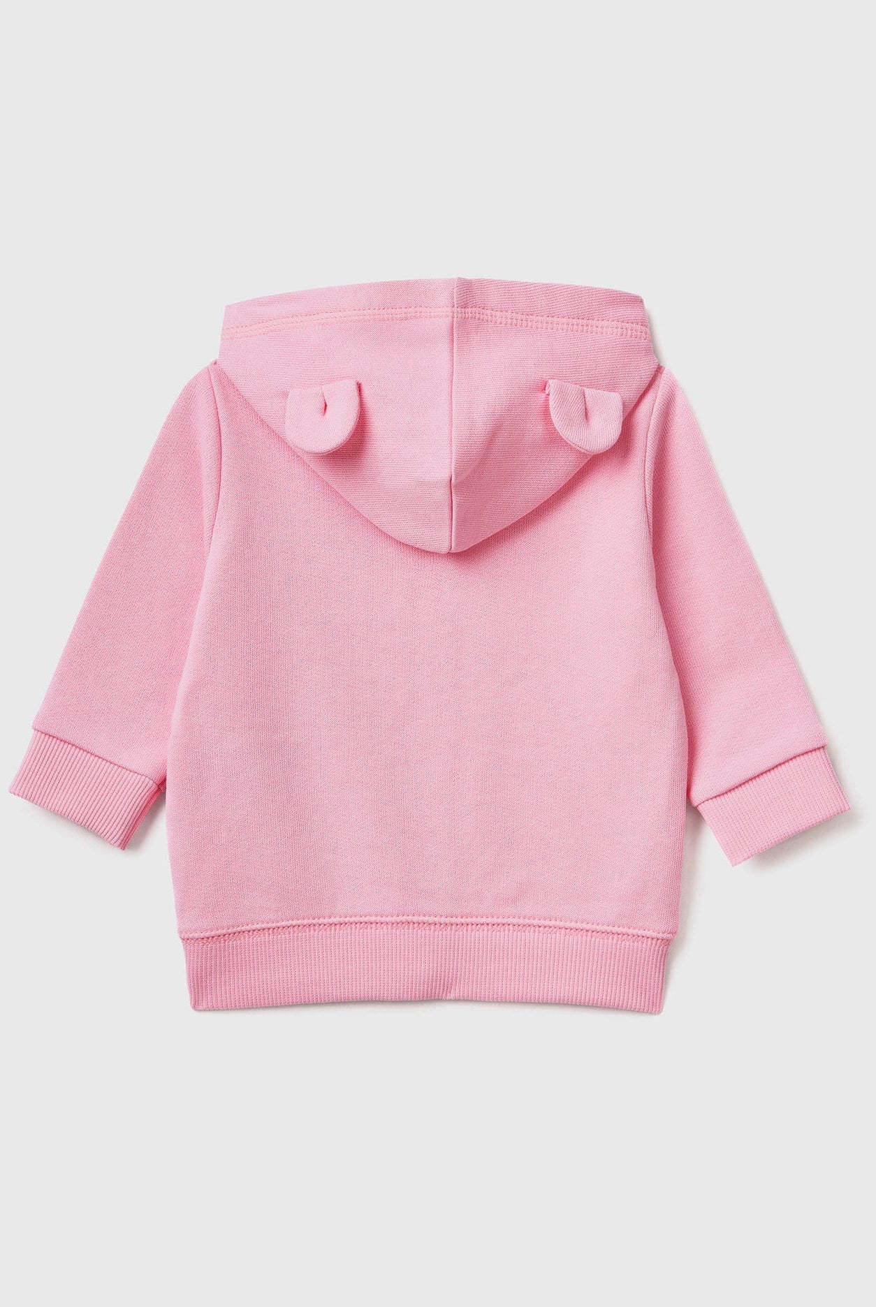 يونايتد كولورز اوف بينيتون سويت شيرت صوف بغطاء رأس من القطن العضوي رضع أطفالي