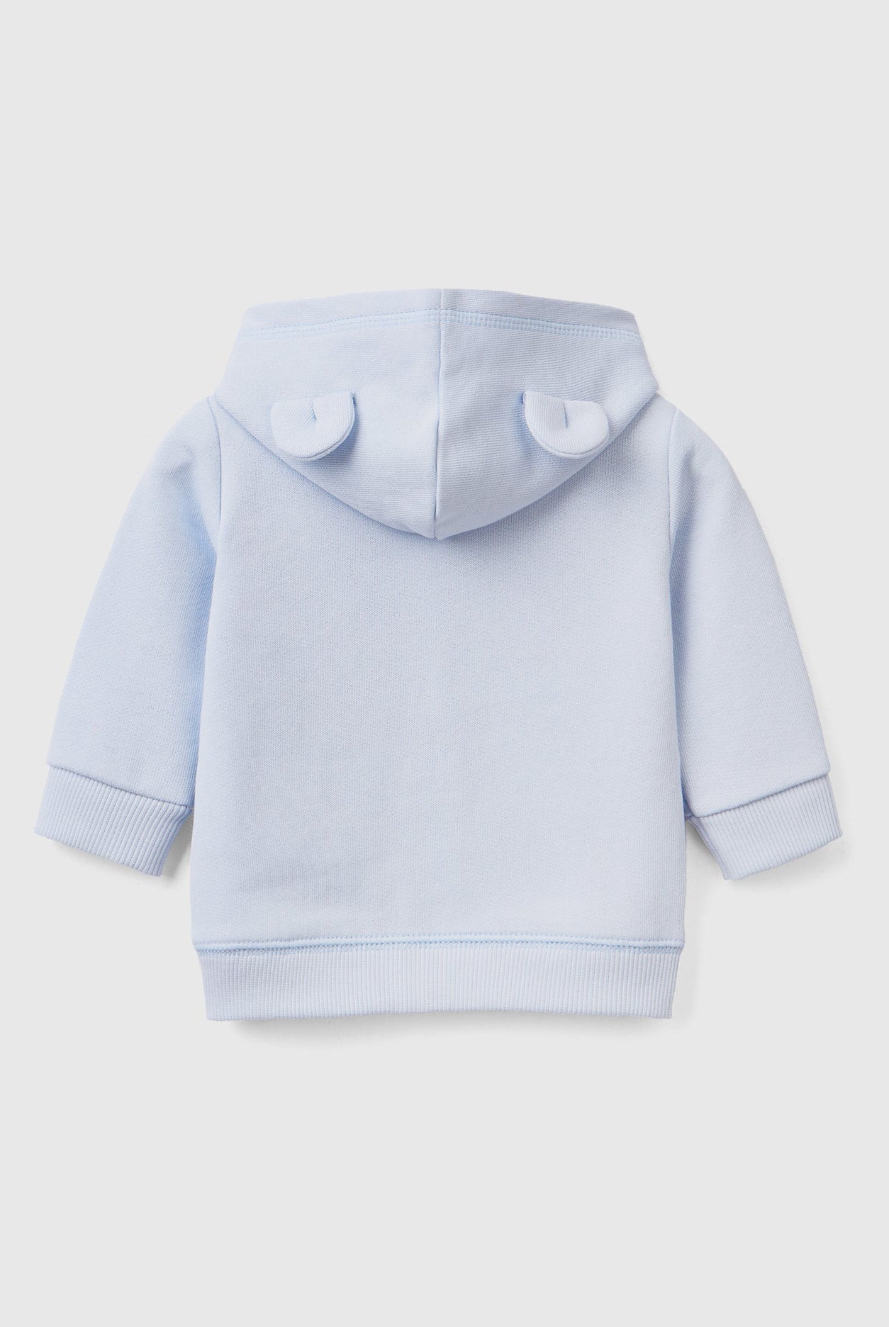 يونايتد كولورز اوف بينيتون سويت شيرت صوف بغطاء رأس من القطن العضوي رضع أطفالي