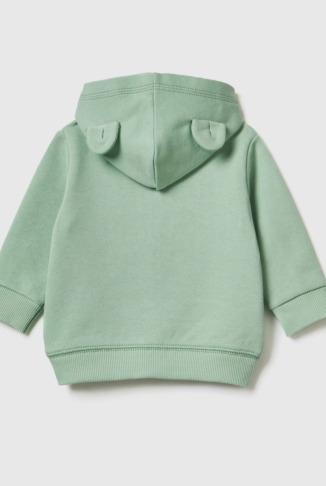 يونايتد كولورز اوف بينيتون سويت شيرت صوف بغطاء رأس من القطن العضوي رضع أطفالي