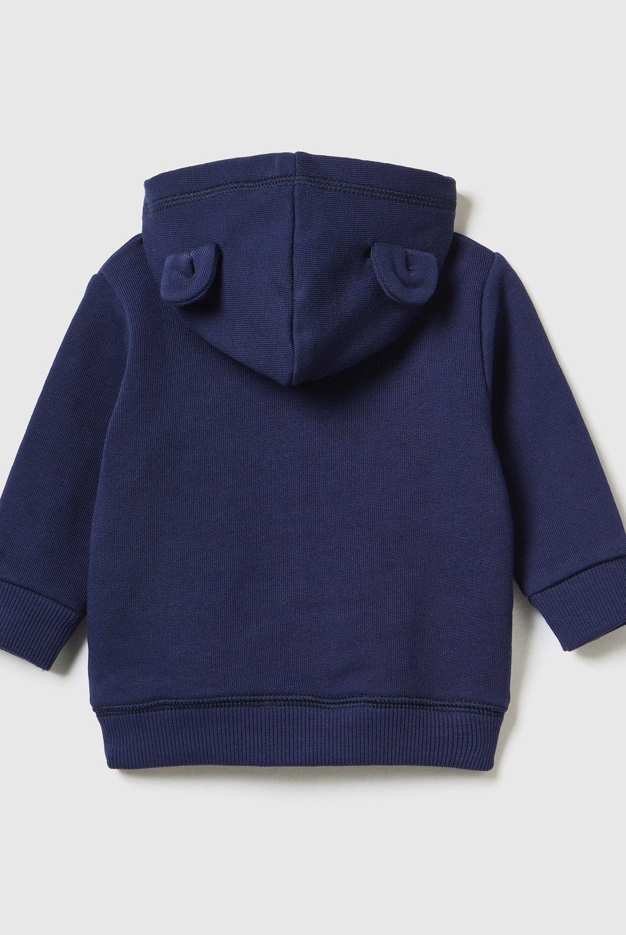 يونايتد كولورز اوف بينيتون سويت شيرت صوف بغطاء رأس من القطن العضوي رضع أطفالي