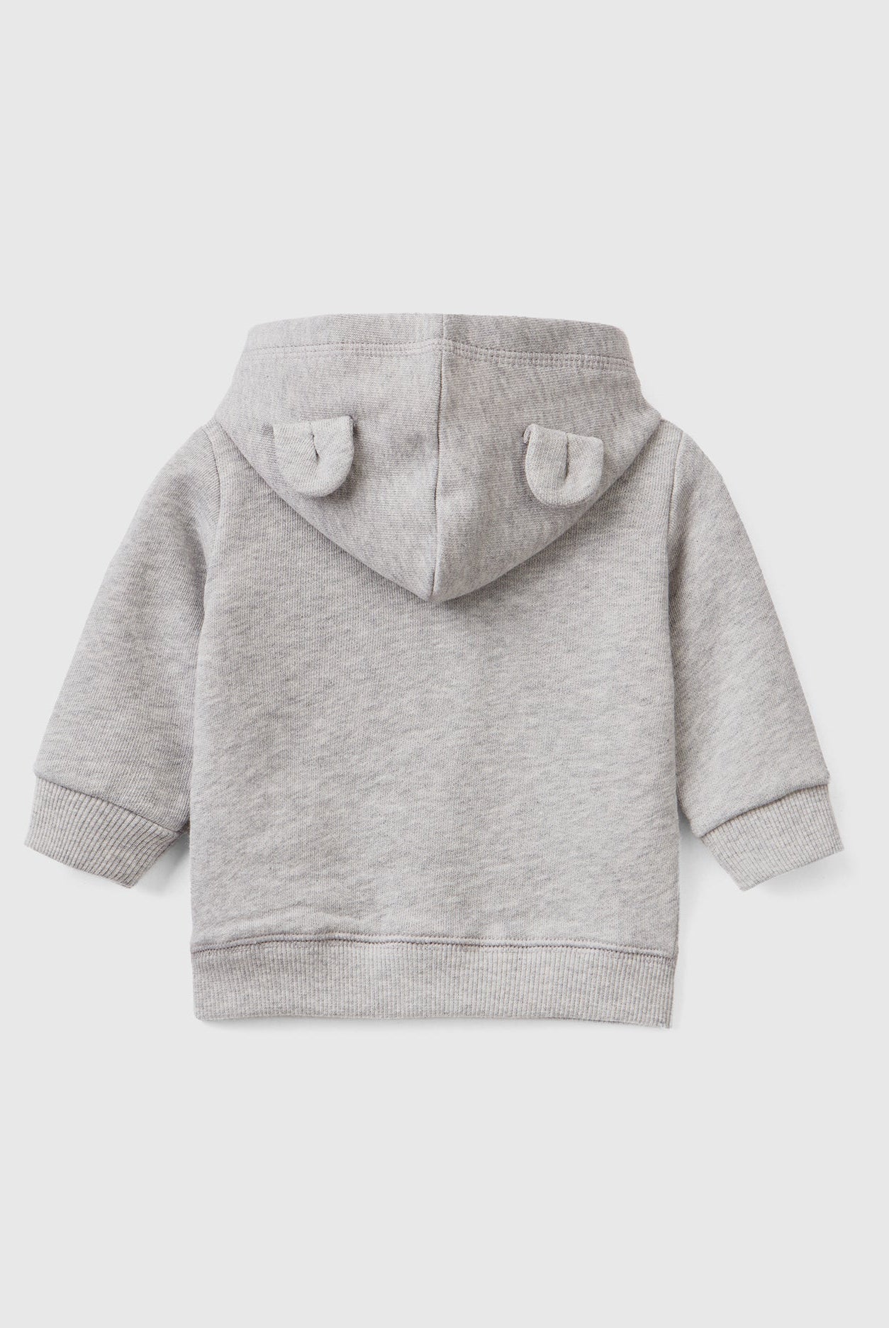 يونايتد كولورز اوف بينيتون سويت شيرت صوف بغطاء رأس من القطن العضوي رضع أطفالي