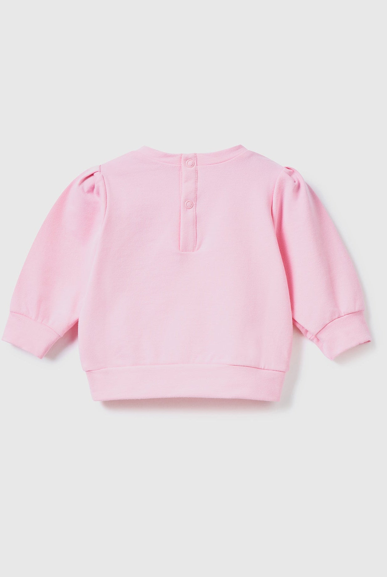 يونايتد كولورز اوف بينيتون كنزة خفيفة رضع من القطن المطاطي به شعار