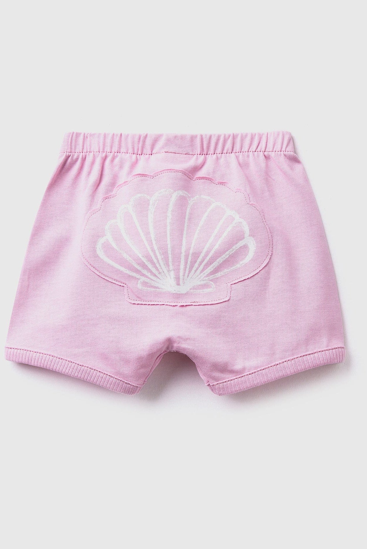 يونايتد كولورز اوف بينيتون شورت مواليد برقعة على الظهر رضع أطفالي