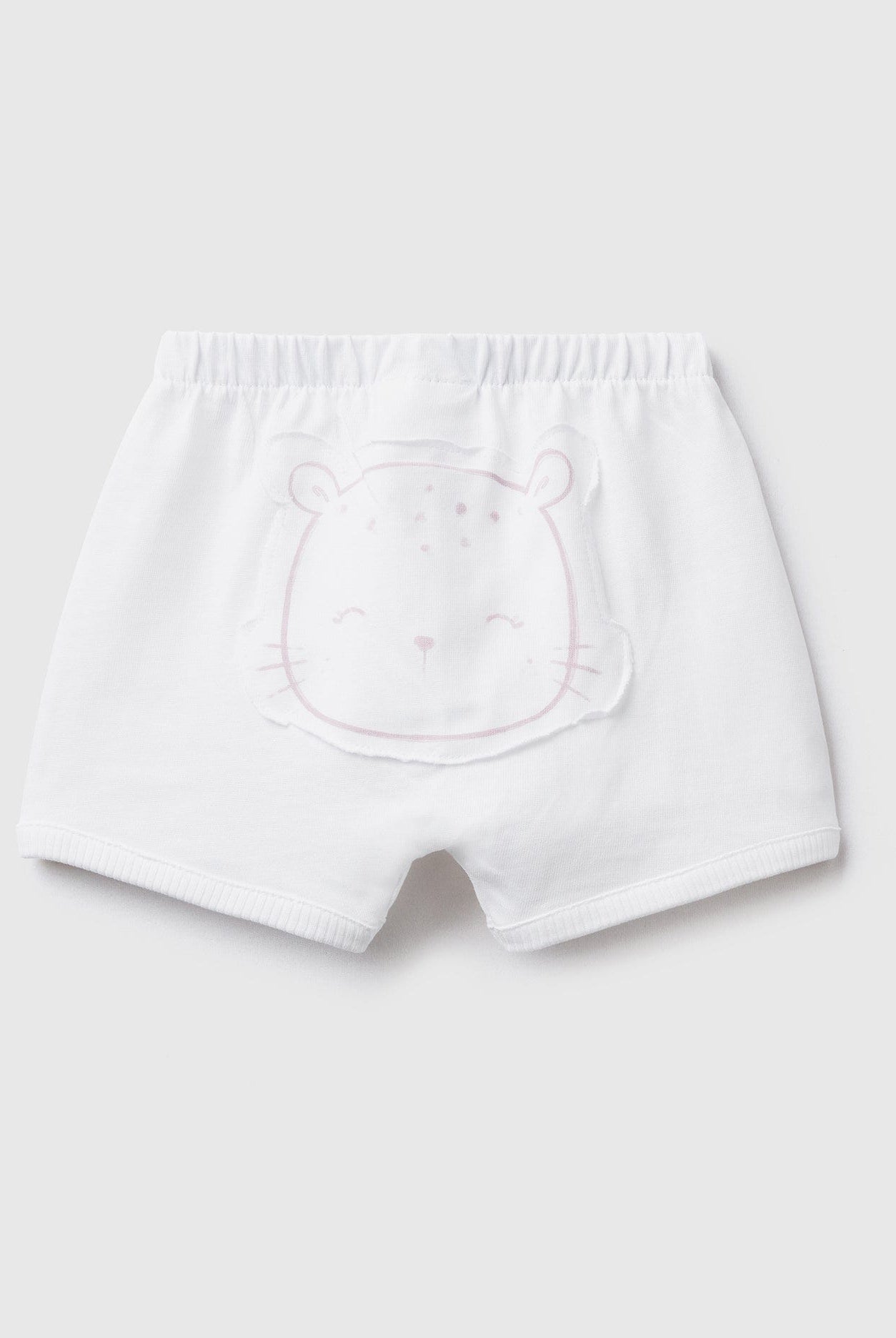 يونايتد كولورز اوف بينيتون شورت مواليد برقعة على الظهر رضع أطفالي