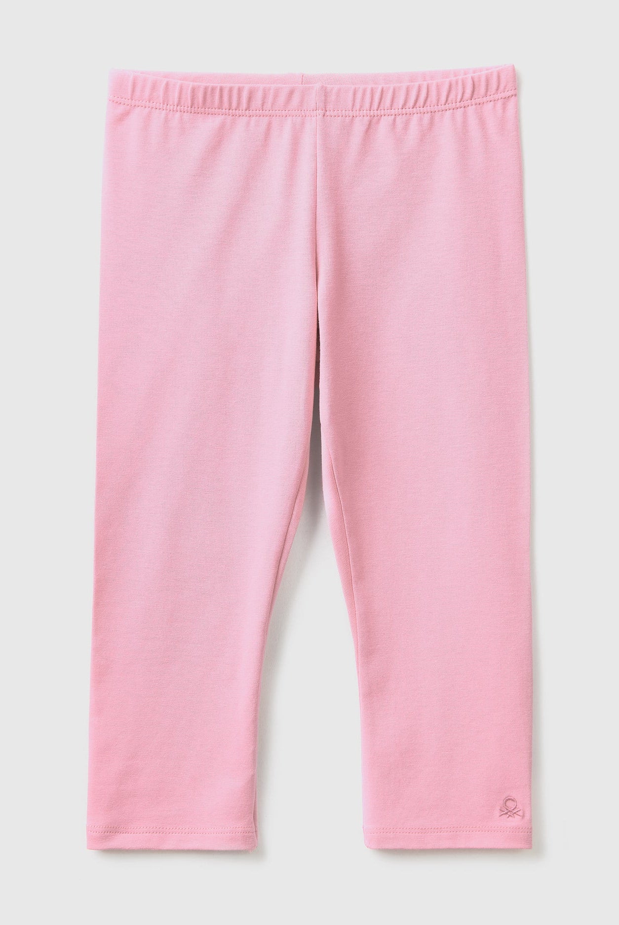 يونايتد كولورز اوف بينيتون ليقنز قطن مطاطي 3/4 سادة أطفالي