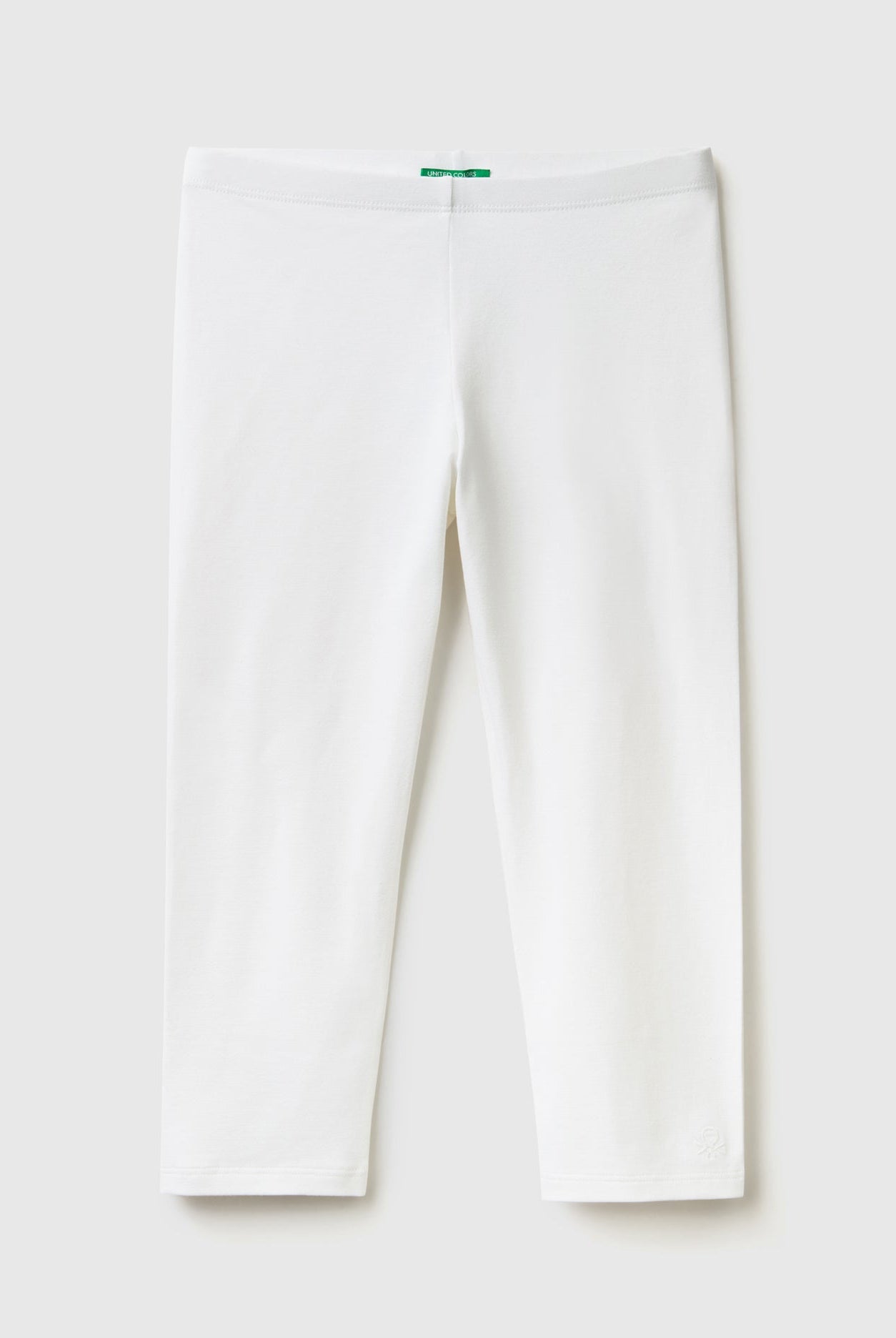 يونايتد كولورز اوف بينيتون ليقنز قطن مطاطي 3/4 سادة أطفالي