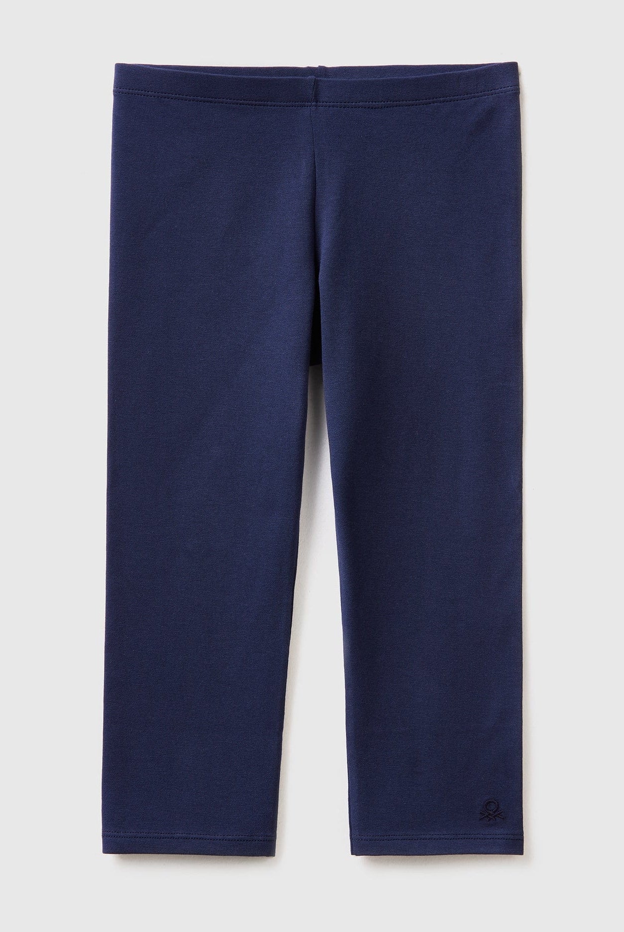 يونايتد كولورز اوف بينيتون ليقنز قطن مطاطي 3/4 سادة أطفالي