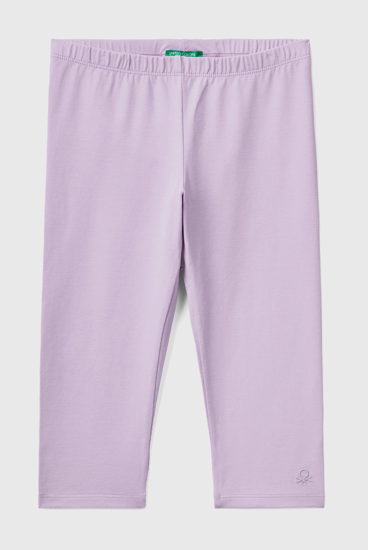 يونايتد كولورز اوف بينيتون بنطلون ليقنز بناتي لليوغا حتى الركبة مع شعار