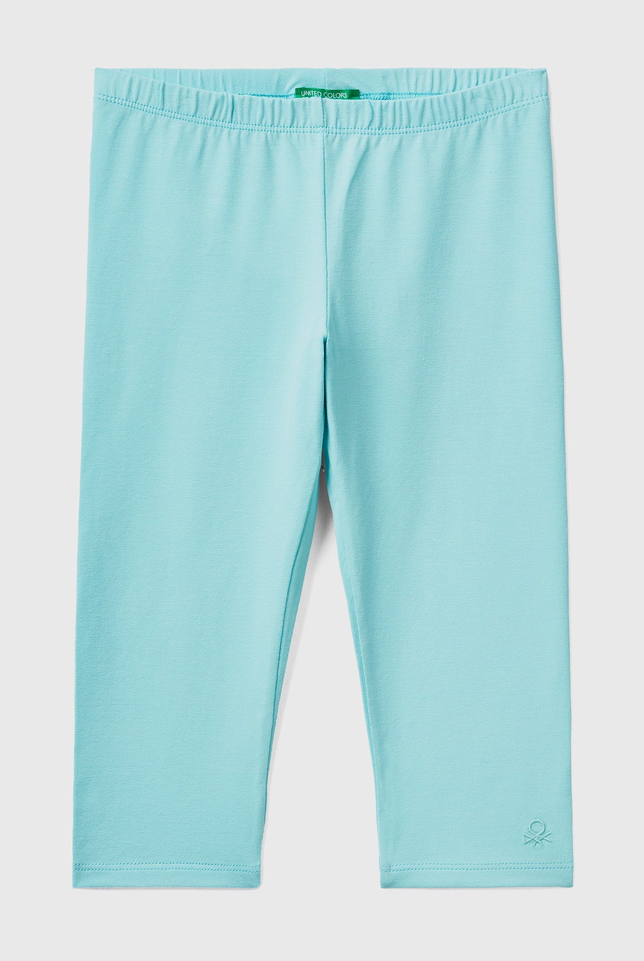 يونايتد كولورز اوف بينيتون بنطلون ليقنز بناتي لليوغا حتى الركبة مع شعار