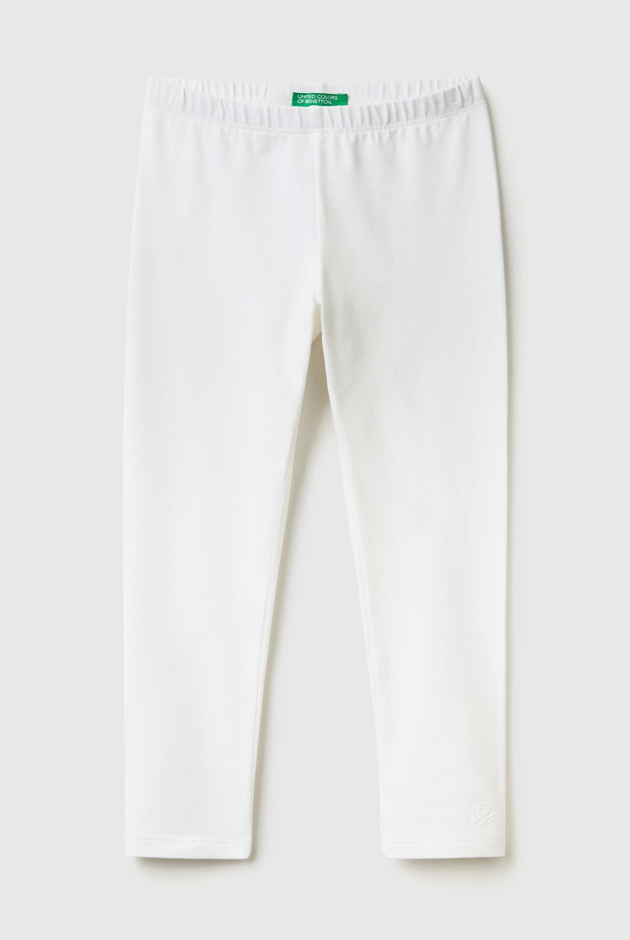 يونايتد كولورز اوف بينيتون ليقنز قطن بخصر مطاطي سادة بناتي