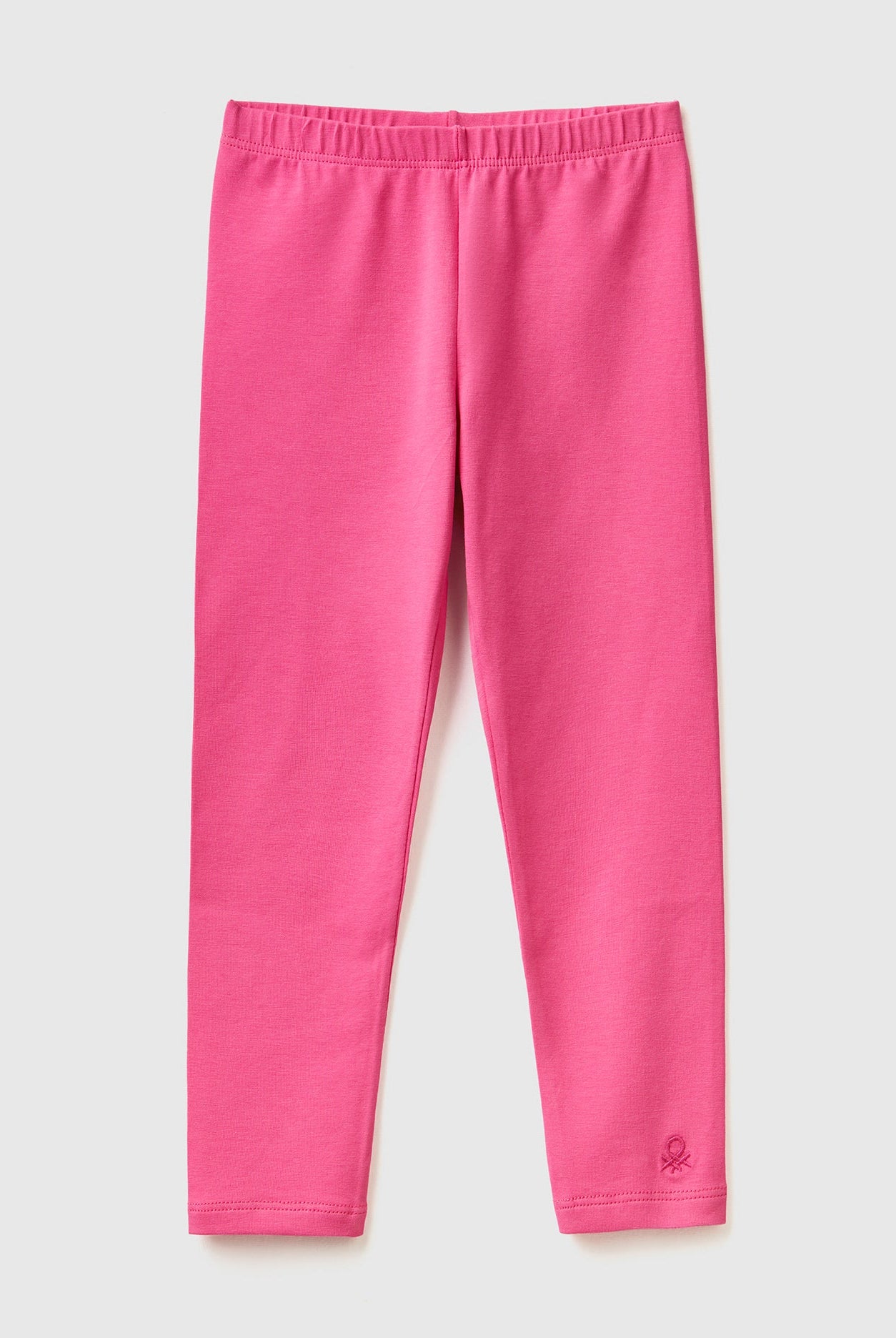 يونايتد كولورز اوف بينيتون ليقنز قطن بخصر مطاطي سادة بناتي