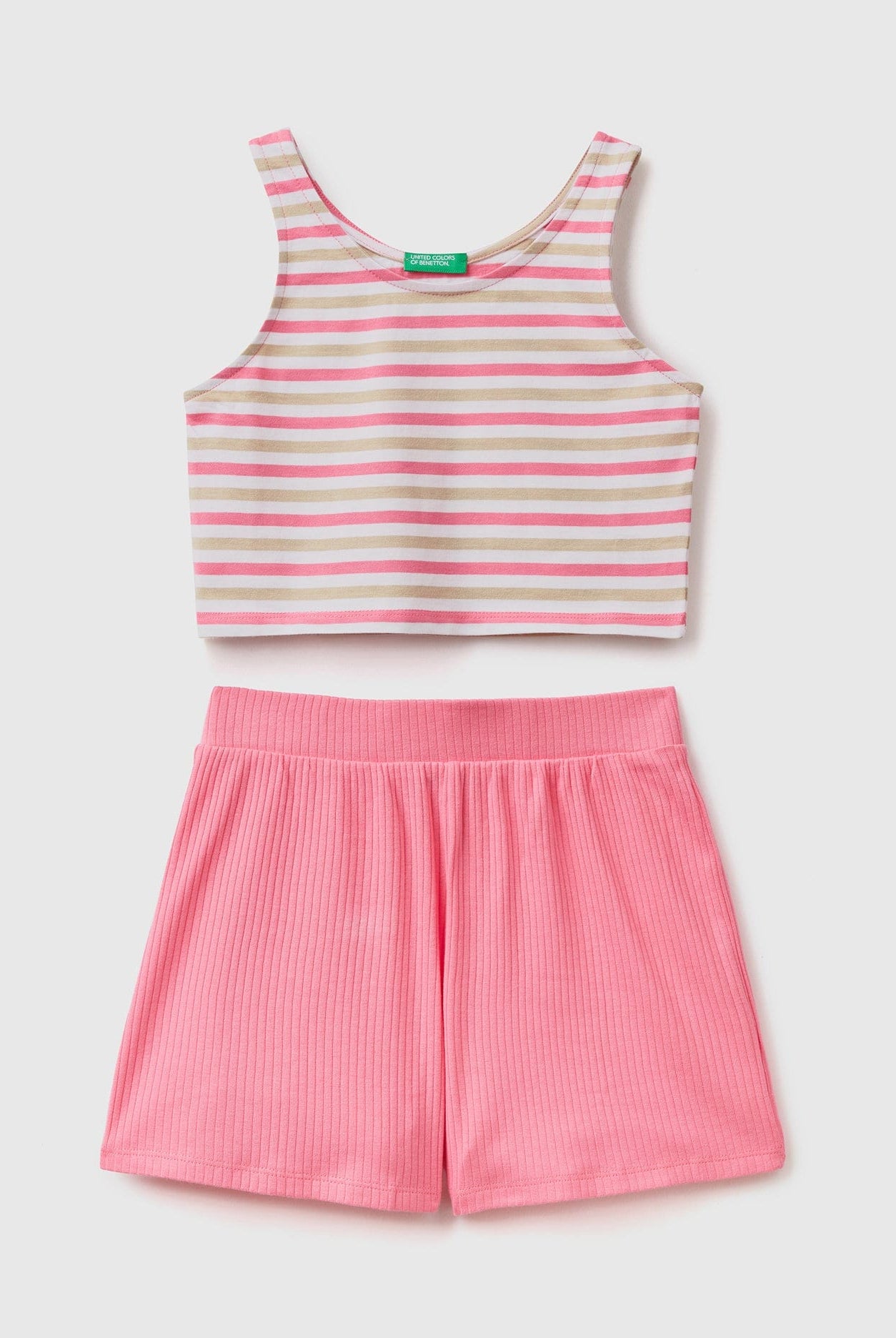 يونايتد كولورز اوف بينيتون طقم توب وشورت أطفالي