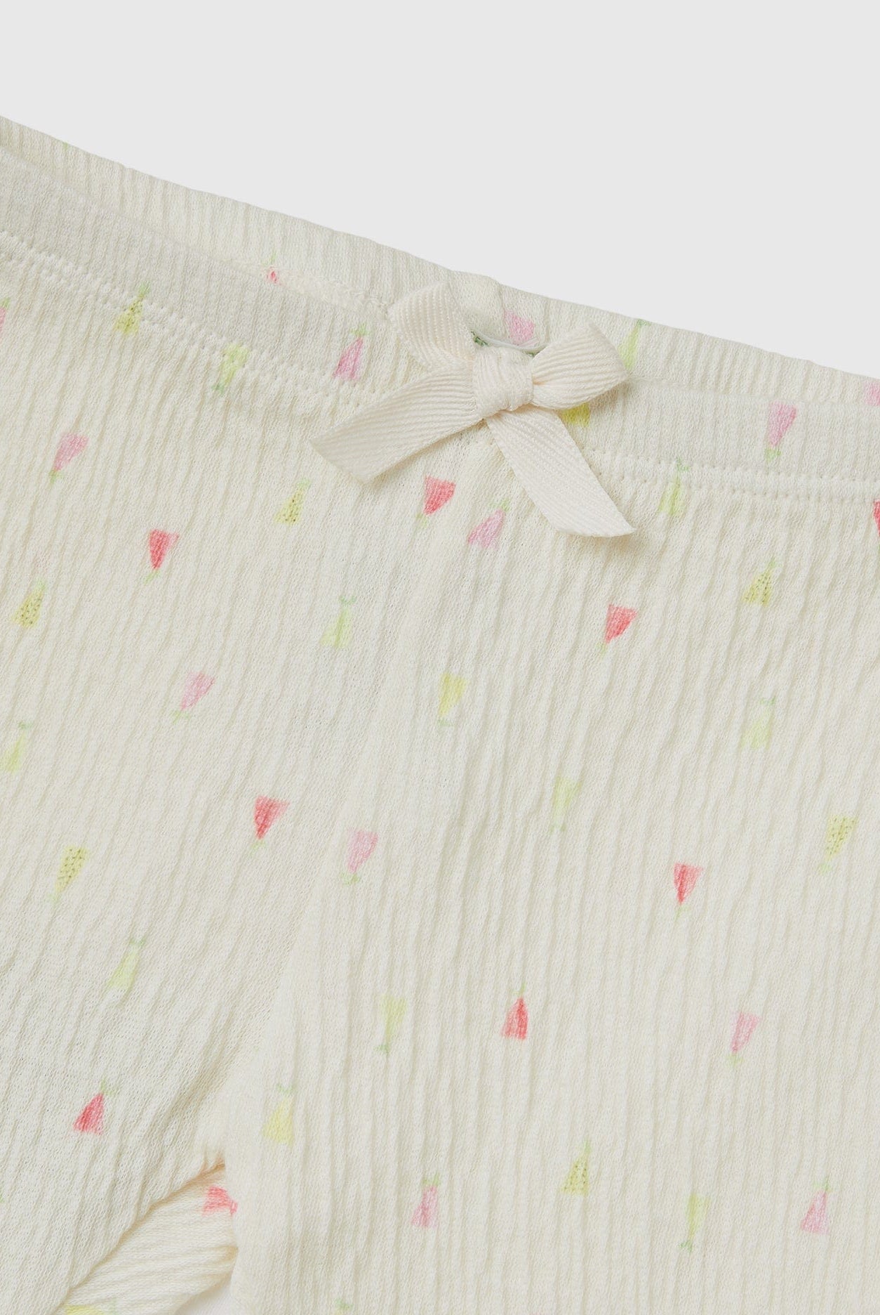 يونايتد كولورز اوف بينيتون طقم رضع من القطن بنقوش