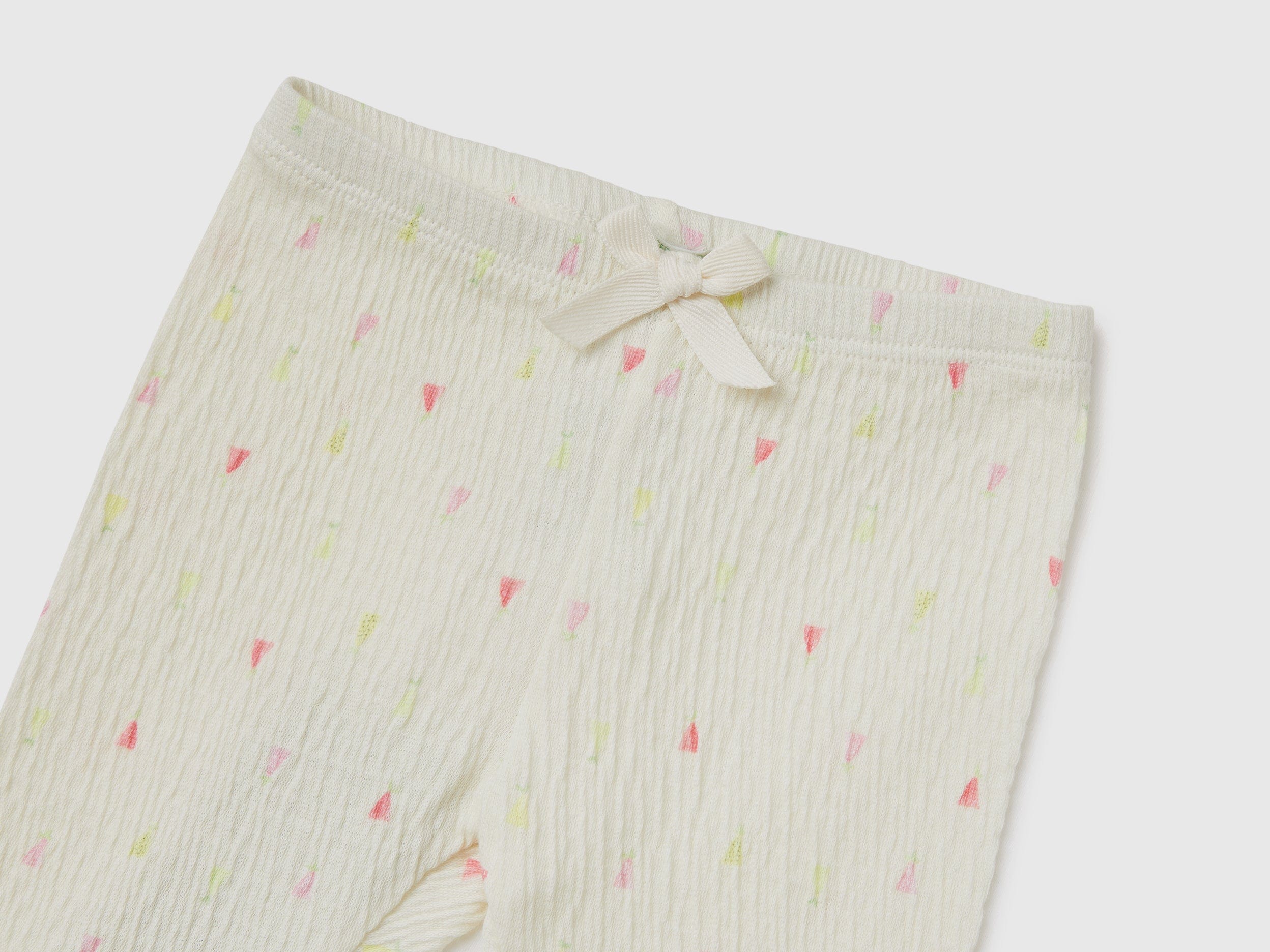 يونايتد كولورز اوف بينيتون طقم رضع من القطن بنقوش