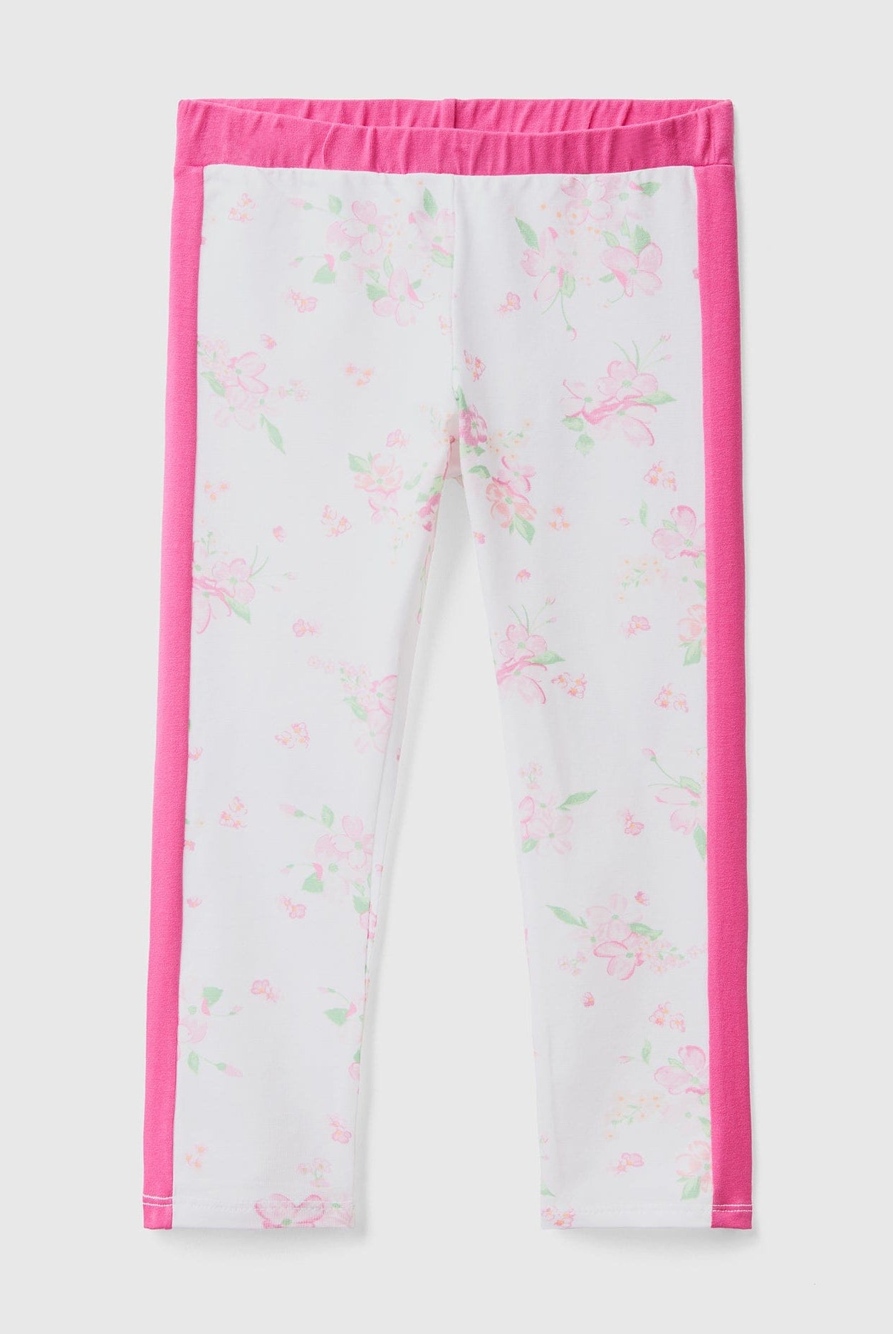 يونايتد كولورز اوف بينيتون بنطلون ليقنز بناتي بنقشة زهور