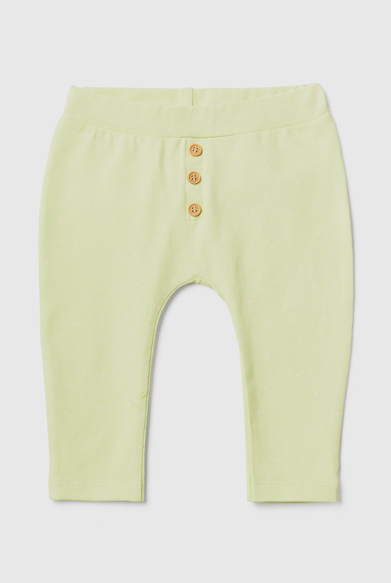 يونايتد كولورز اوف بينيتون بنطلون قطن مطاطي مُنقّش ضيق رضع