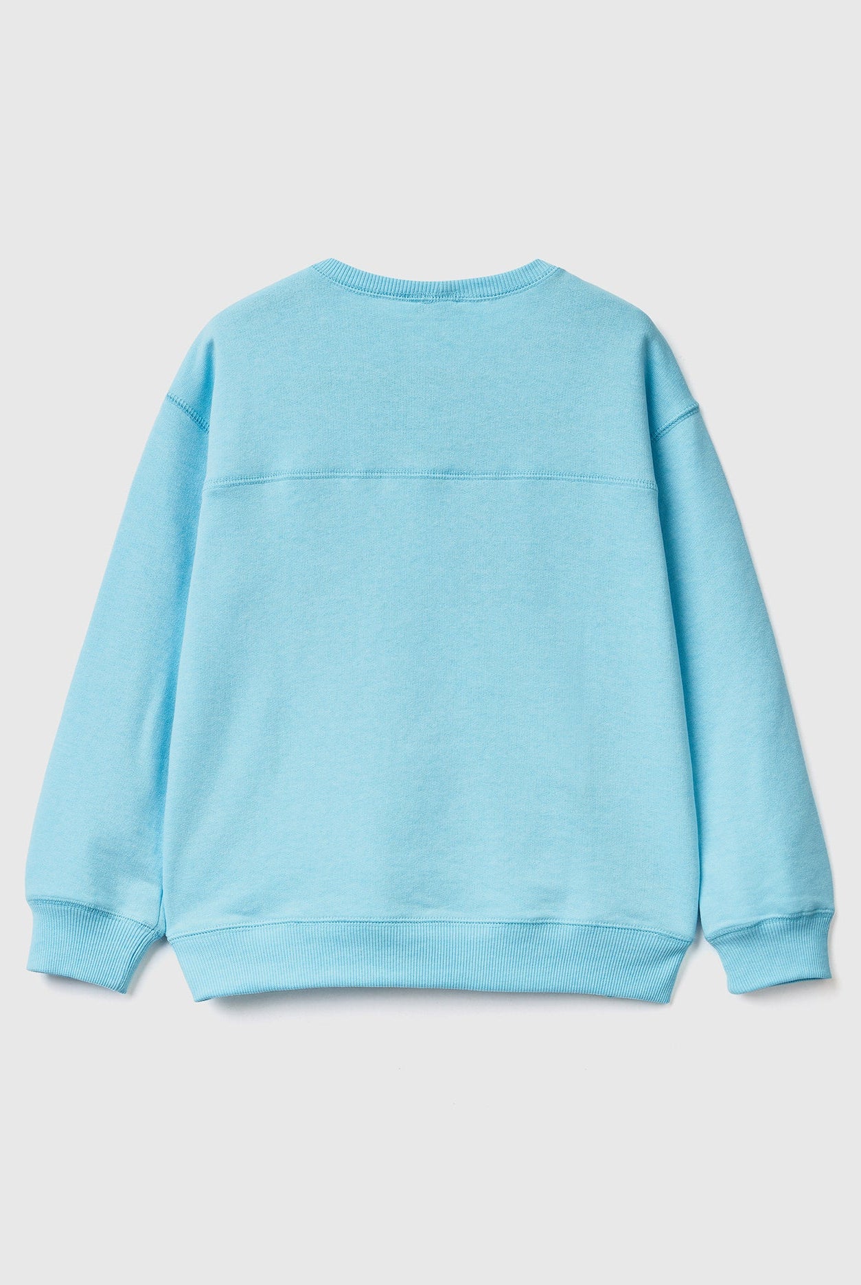 يونايتد كولورز اوف بينيتون بلوفر اطفالي من القماش بتطريز عالصدر