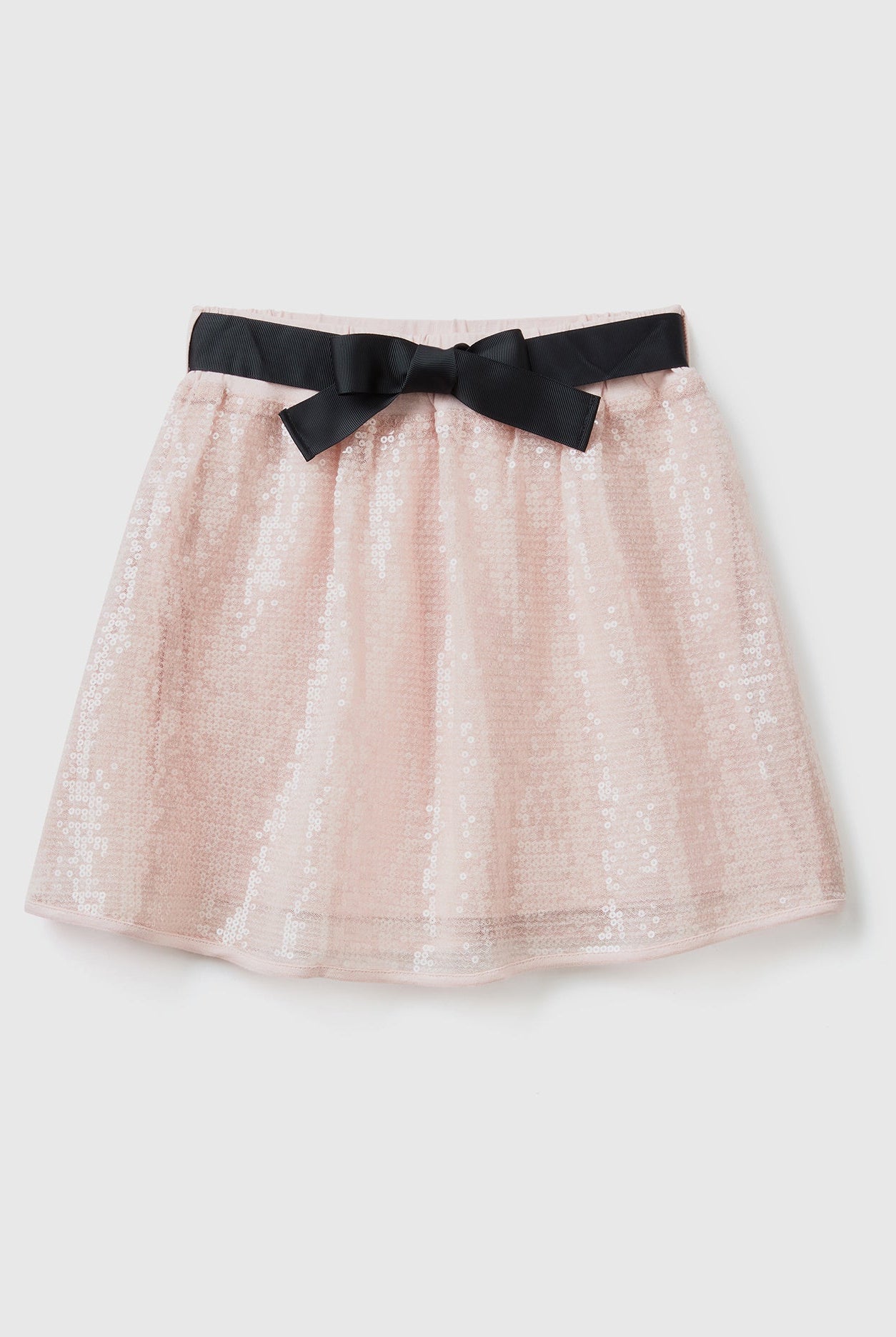 يونايتد كولورز اوف بينيتون تنورة بناتي قصيرة بالترتر