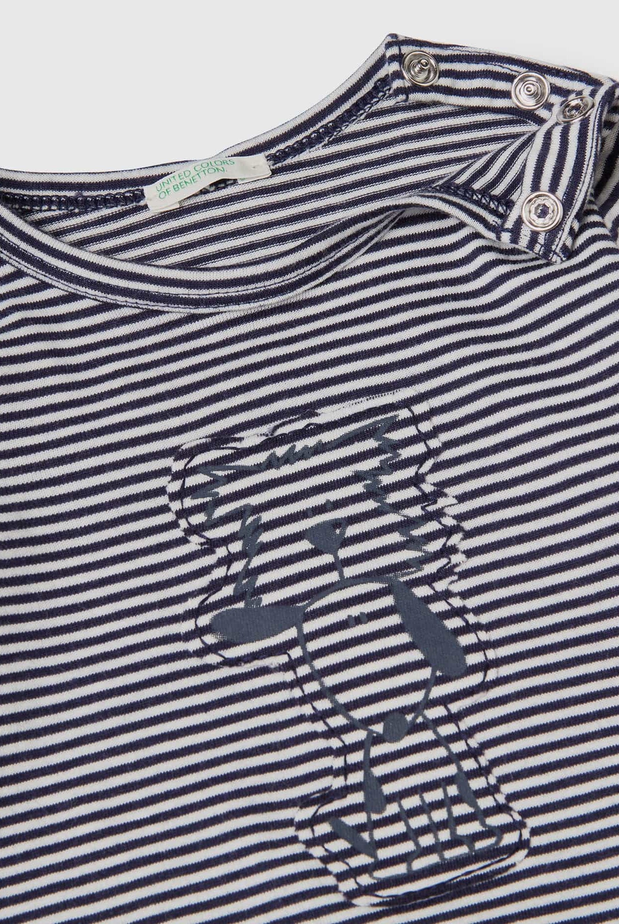 يونايتد كولورز اوف بينيتون طقم مواليد من القطن العضوي 100%