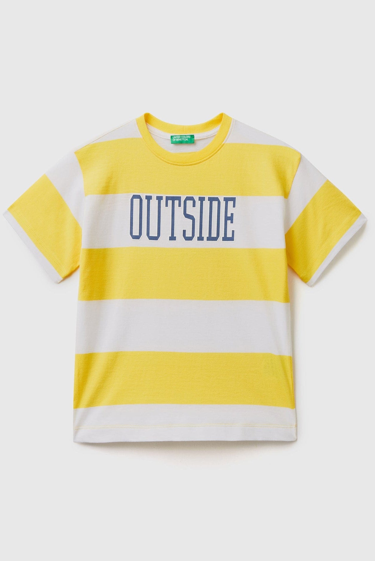 يونايتد كولورز اوف بينيتون تيشيرت مخطط بطبعة أطفالي