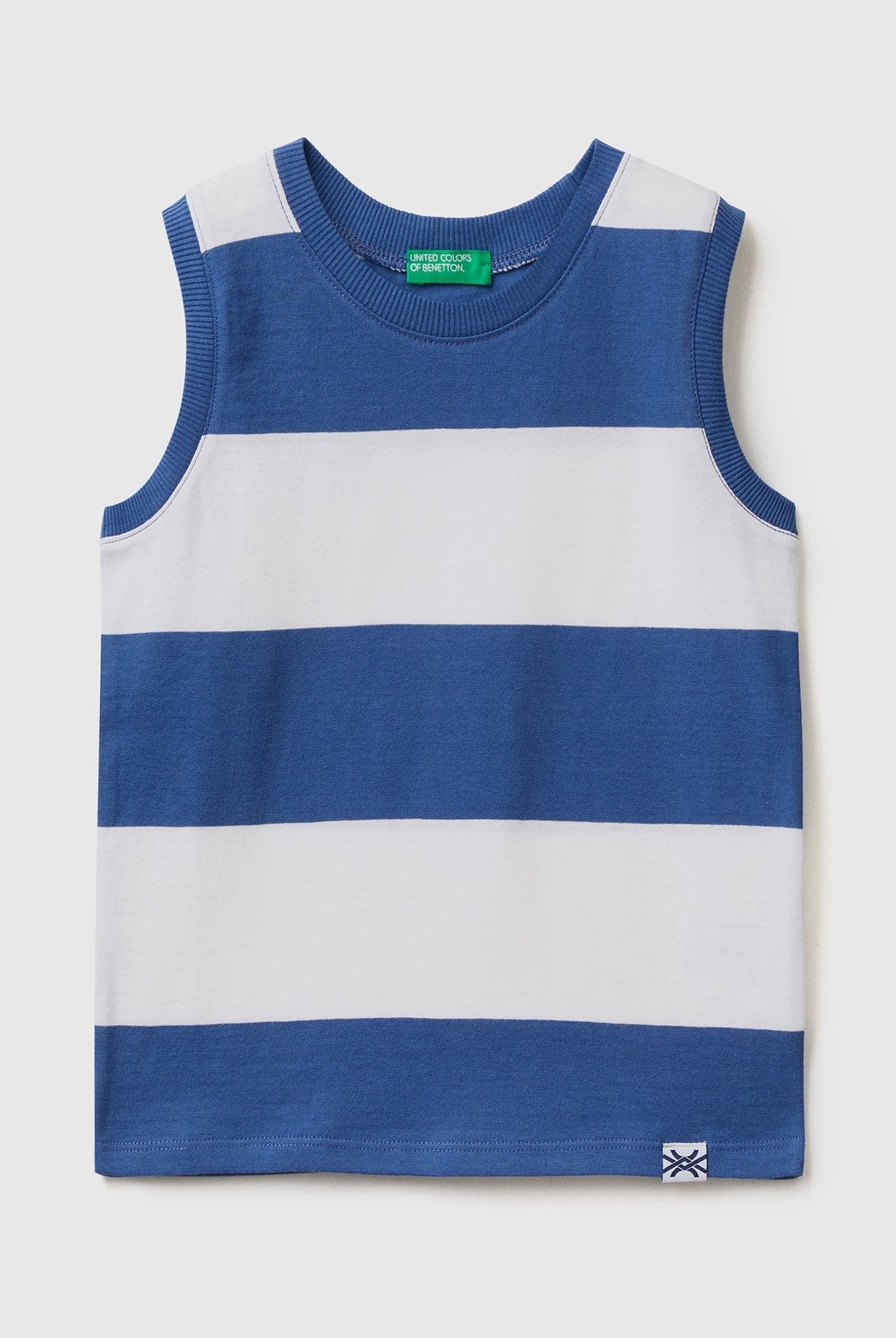 يونايتد كولورز اوف بينيتون تانك توب بدون أكمام مخطط أطفالي