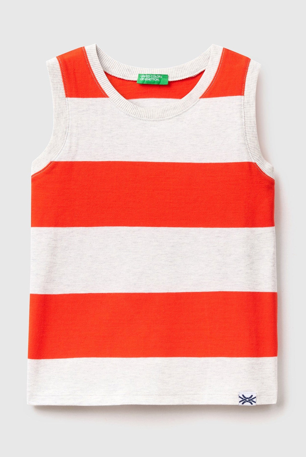يونايتد كولورز اوف بينيتون تانك توب بدون أكمام مخطط أطفالي