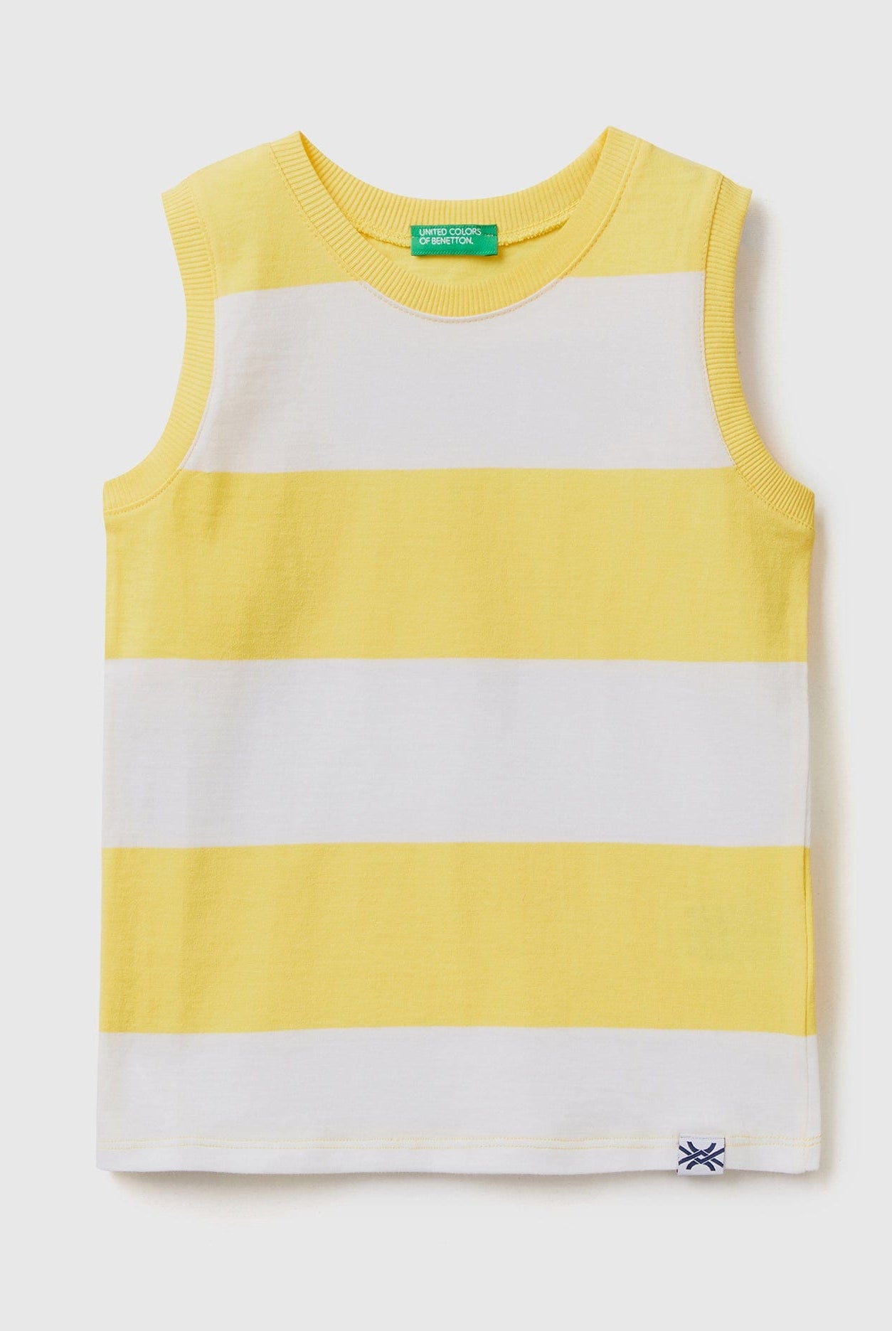 يونايتد كولورز اوف بينيتون تانك توب بدون أكمام مخطط أطفالي